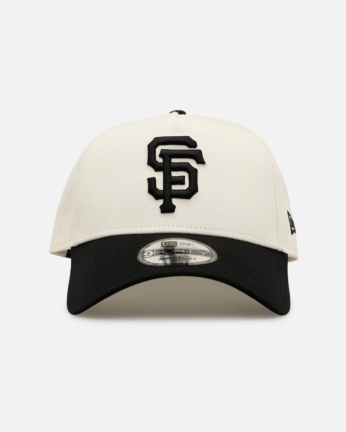 New Era San Francisco Giants Easy Chrome Black 9FORTY A - Frame Snapback Chrome/Black