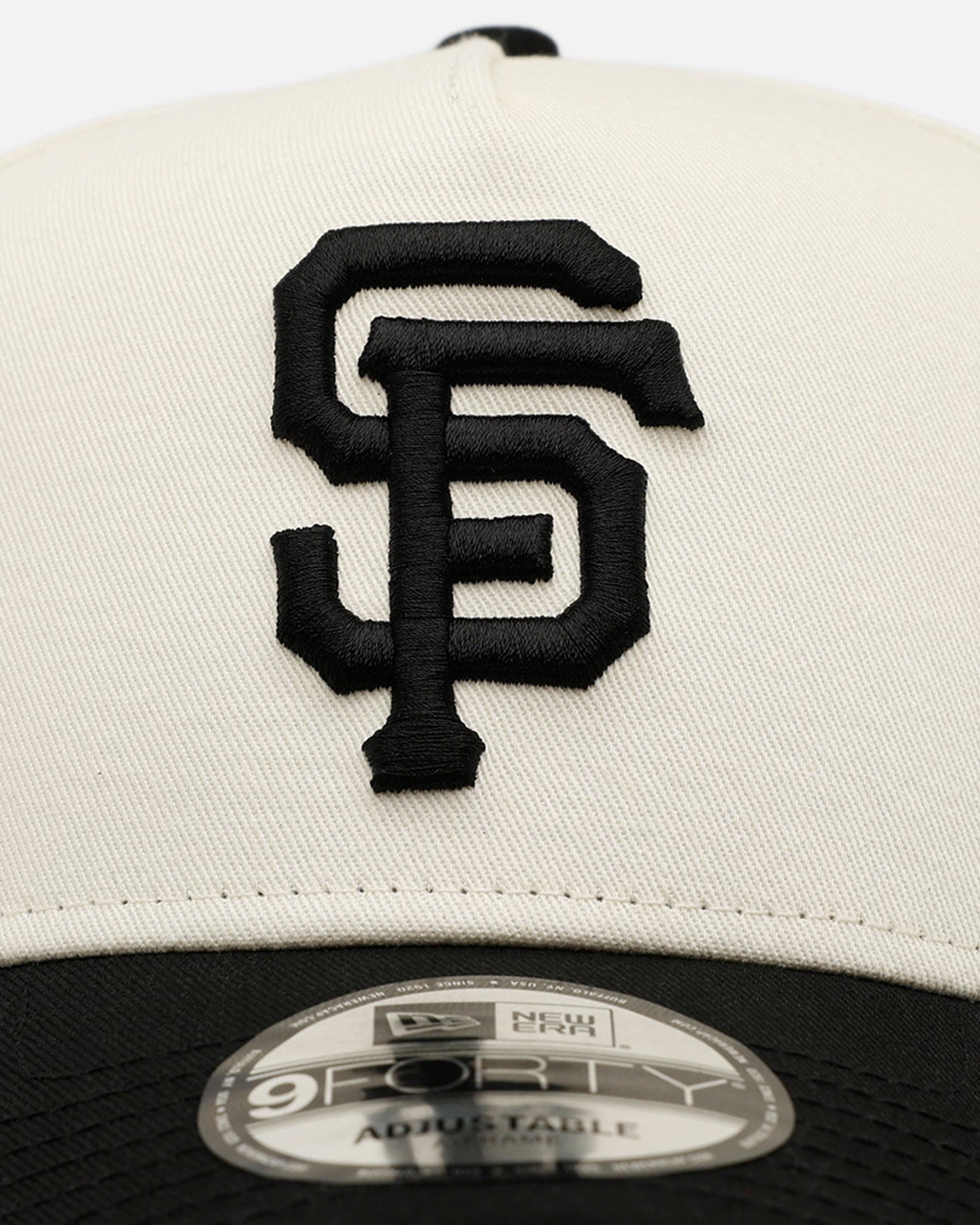 New Era San Francisco Giants Easy Chrome Black 9FORTY A - Frame Snapback Chrome/Black