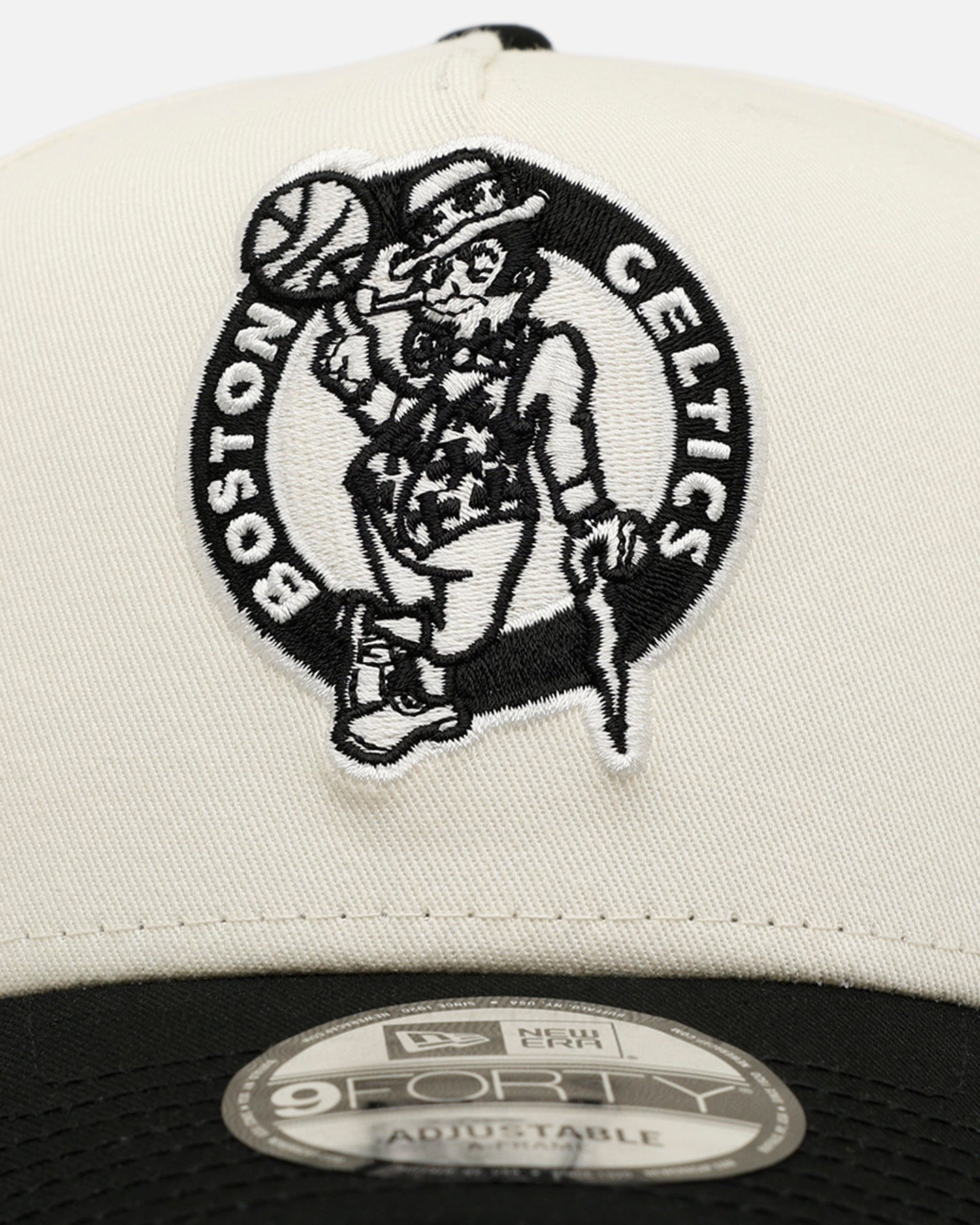 New Era Boston Celtics Easy Chrome Black 9FORTY A - Frame Snapback Chrome/Black