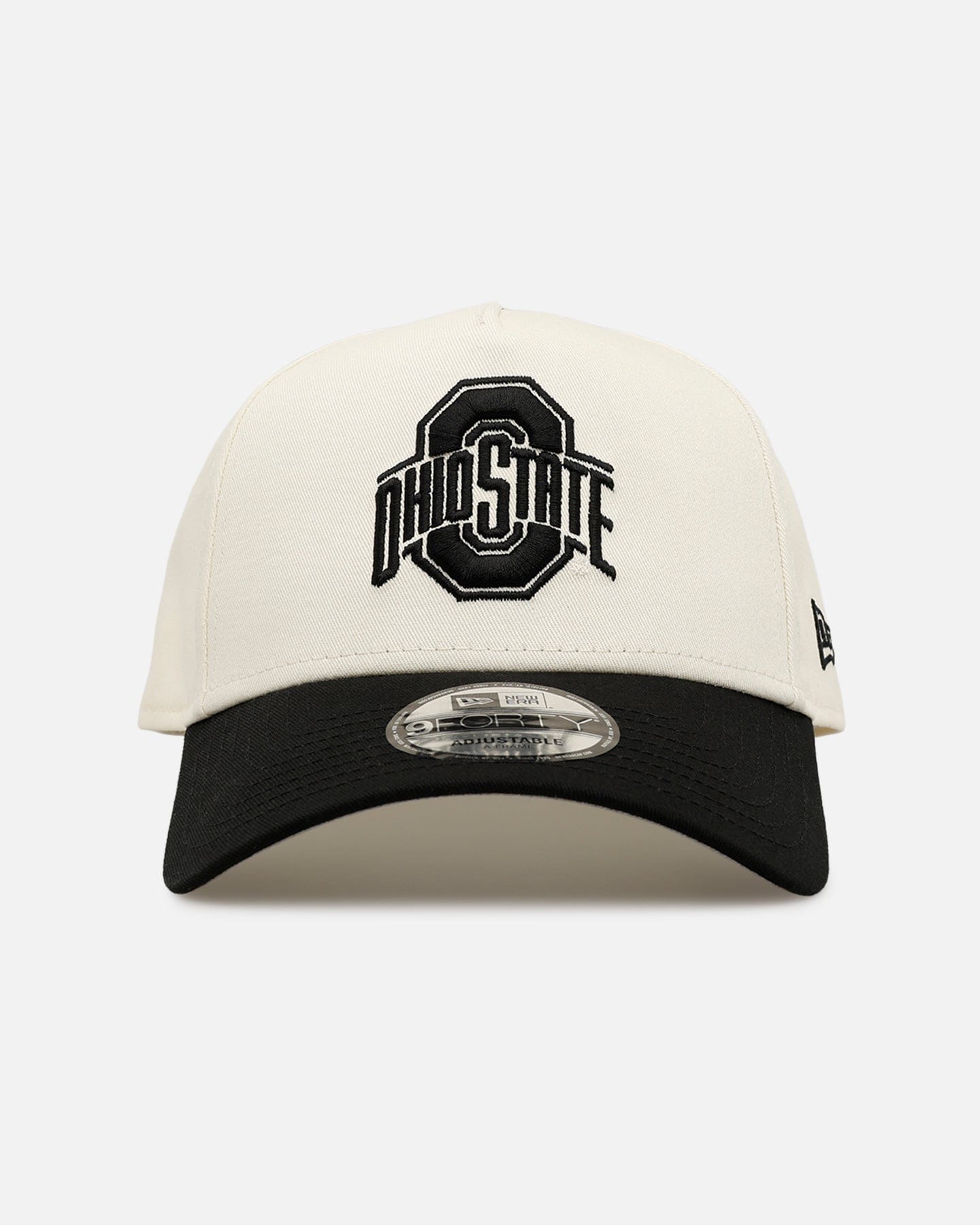 New Era Ohio State Buckeyes Easy Chrome Black 9FORTY A - Frame Snapback Chrome/Black