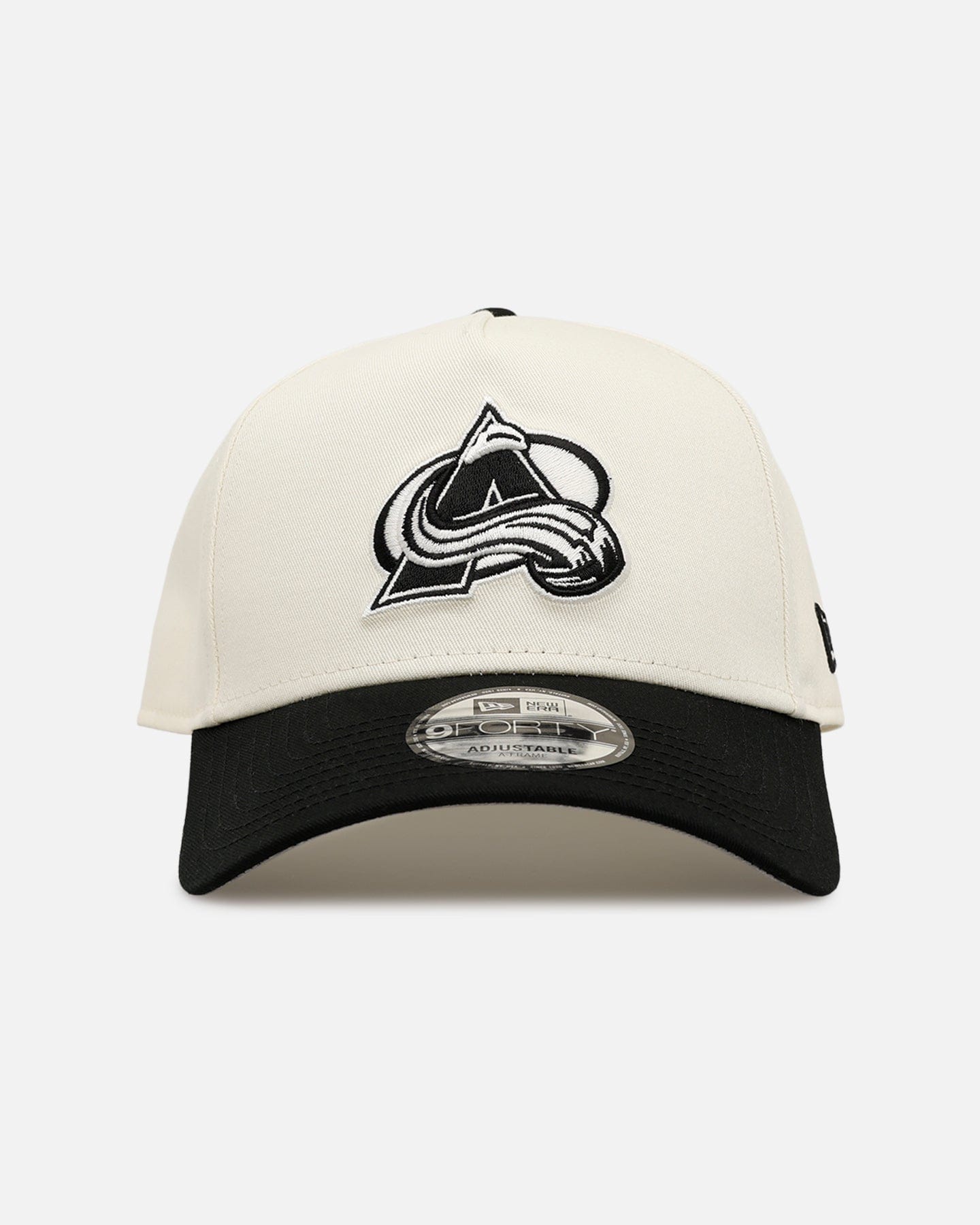 New Era Colorado Avalanche Easy Chrome Black 9FORTY A - Frame Snapback Chrome/Black