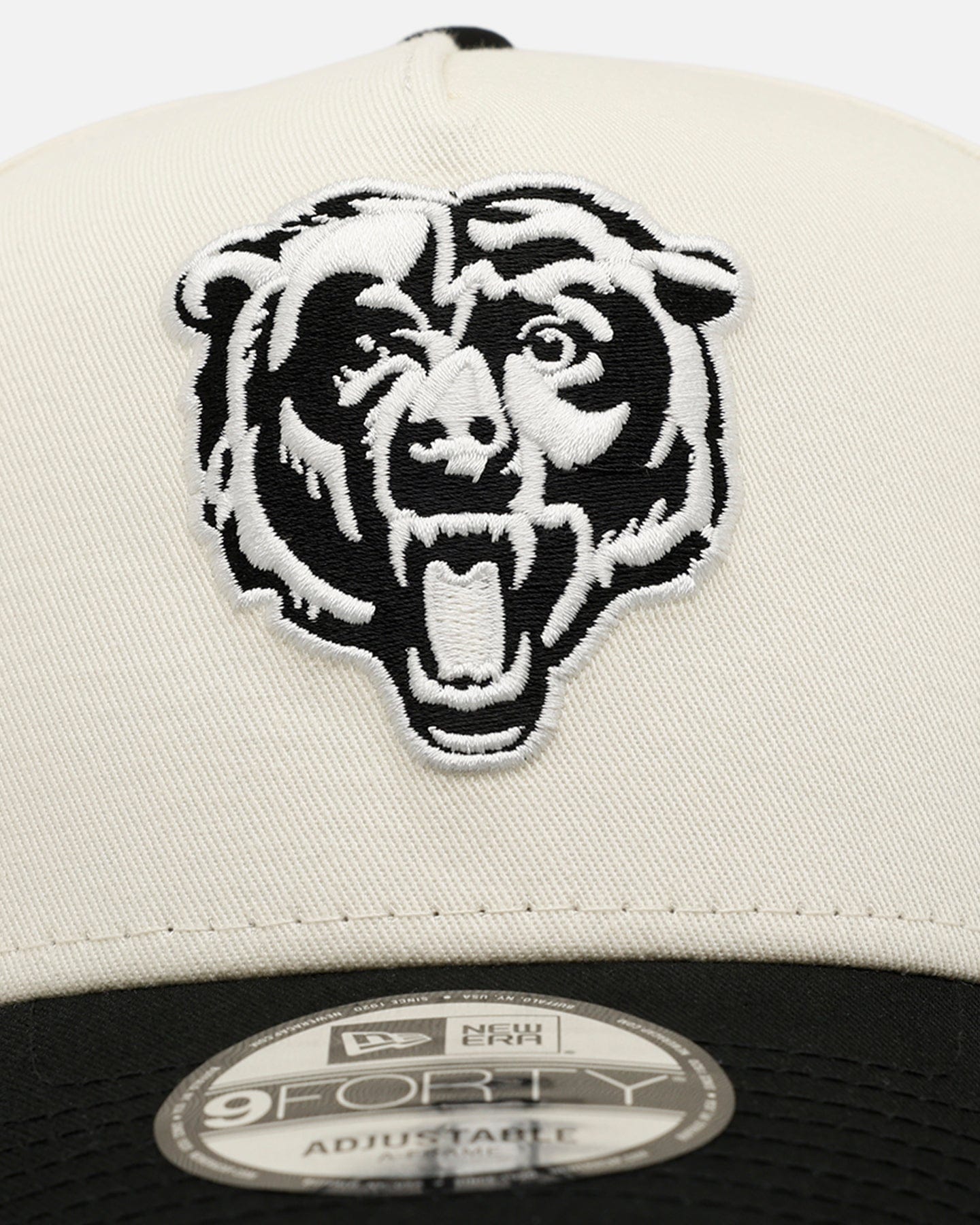 New Era Chicago Bears Easy Chrome Black 9FORTY A - Frame Snapback Chrome/Black