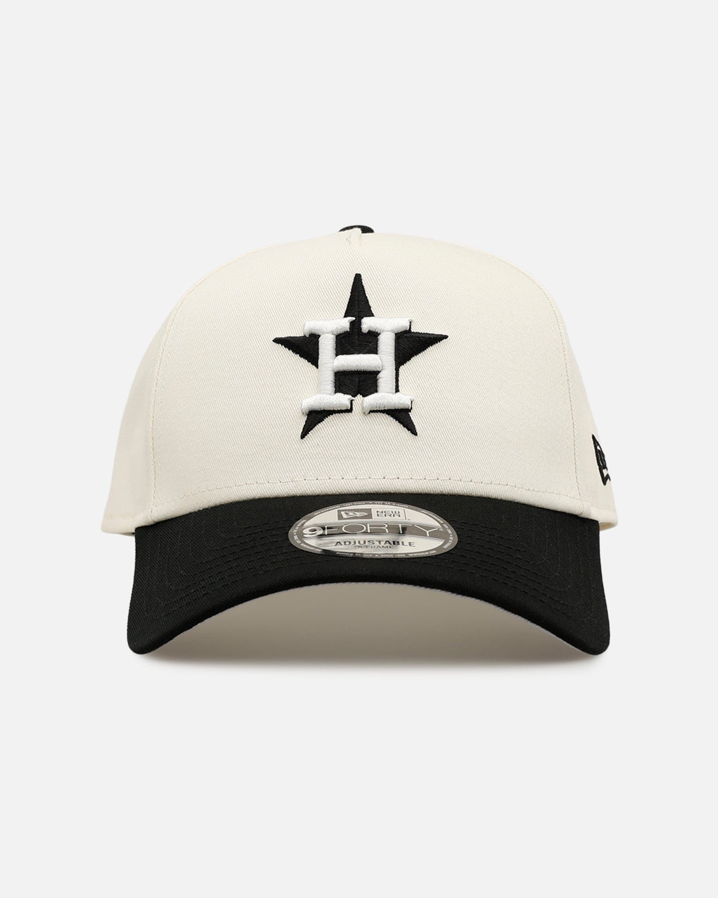 New Era Houston Astros Easy Chrome Black 9FORTY A - Frame Snapback Chrome/Black