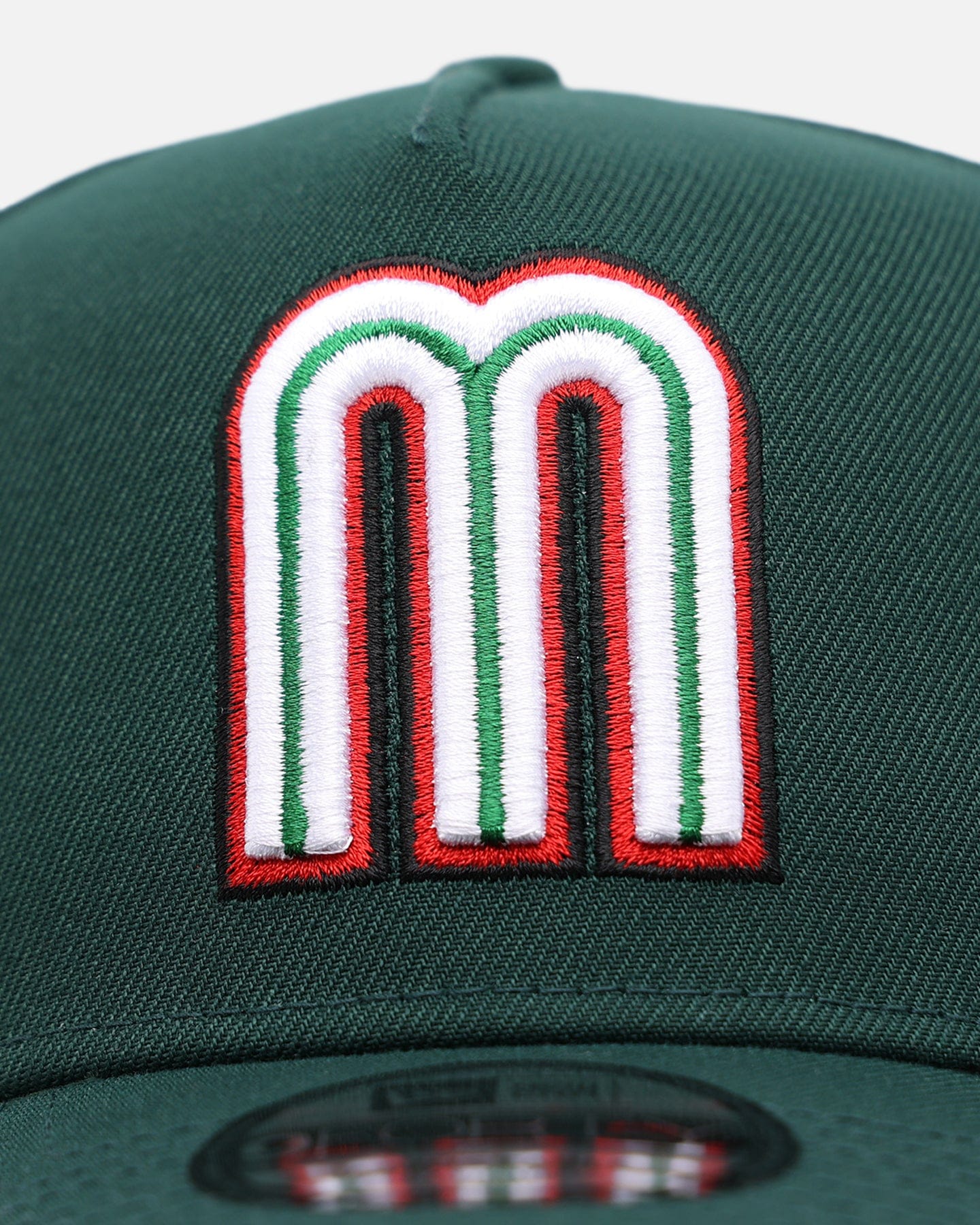 New Era Mexico National Baseball Team Floral Side Patch 9FORTY A - Frame Snapback Official Team Color