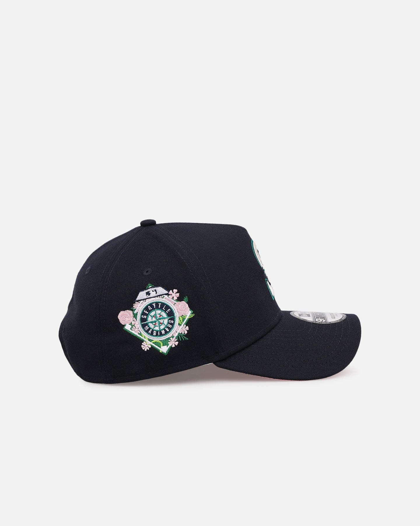 New Era Seattle Mariners Floral Side Patch 9FORTY A - Frame Snapback Official Team Color