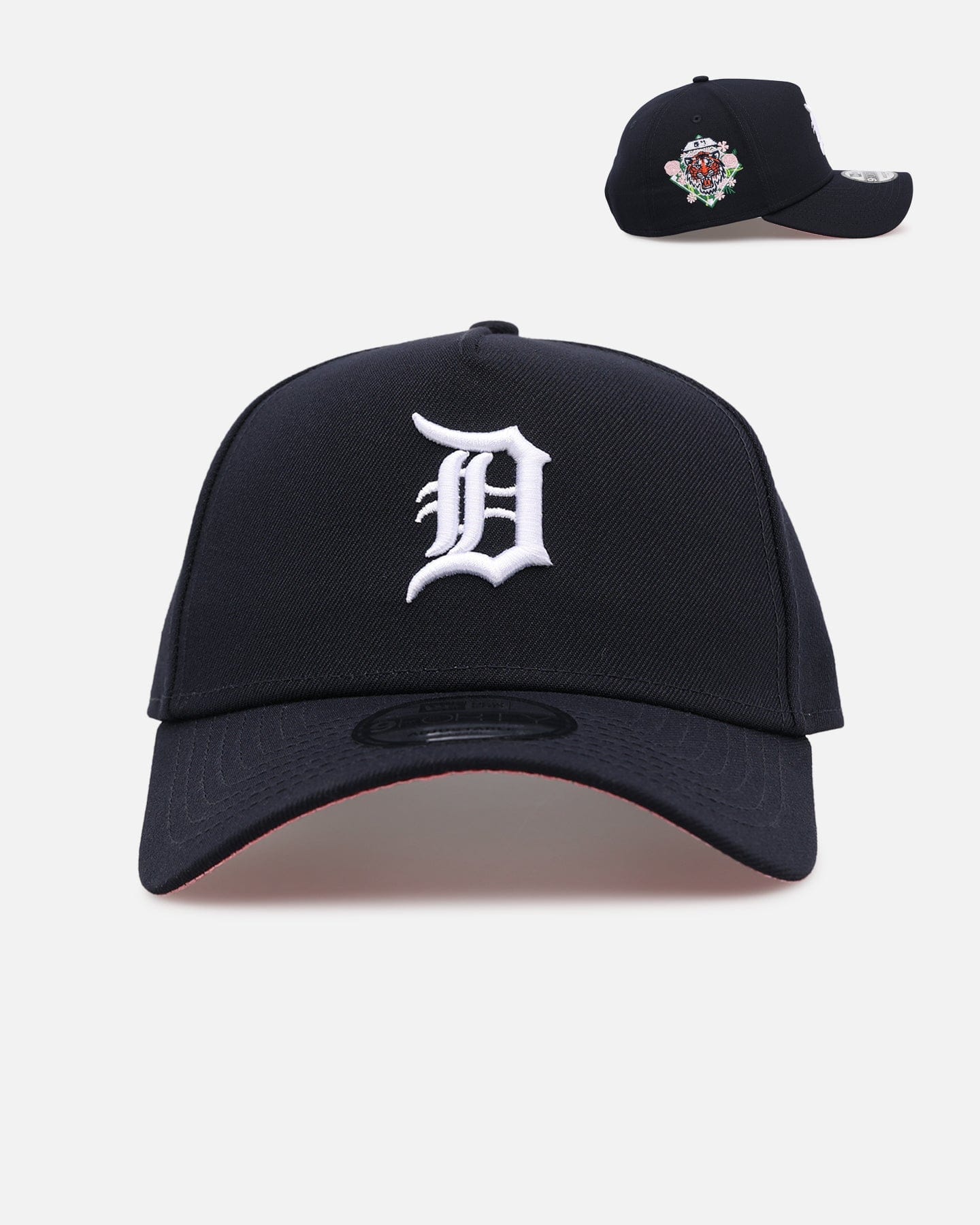 New Era Detroit Tigers Floral Side Patch 9FORTY A - Frame Snapback Official Team Color