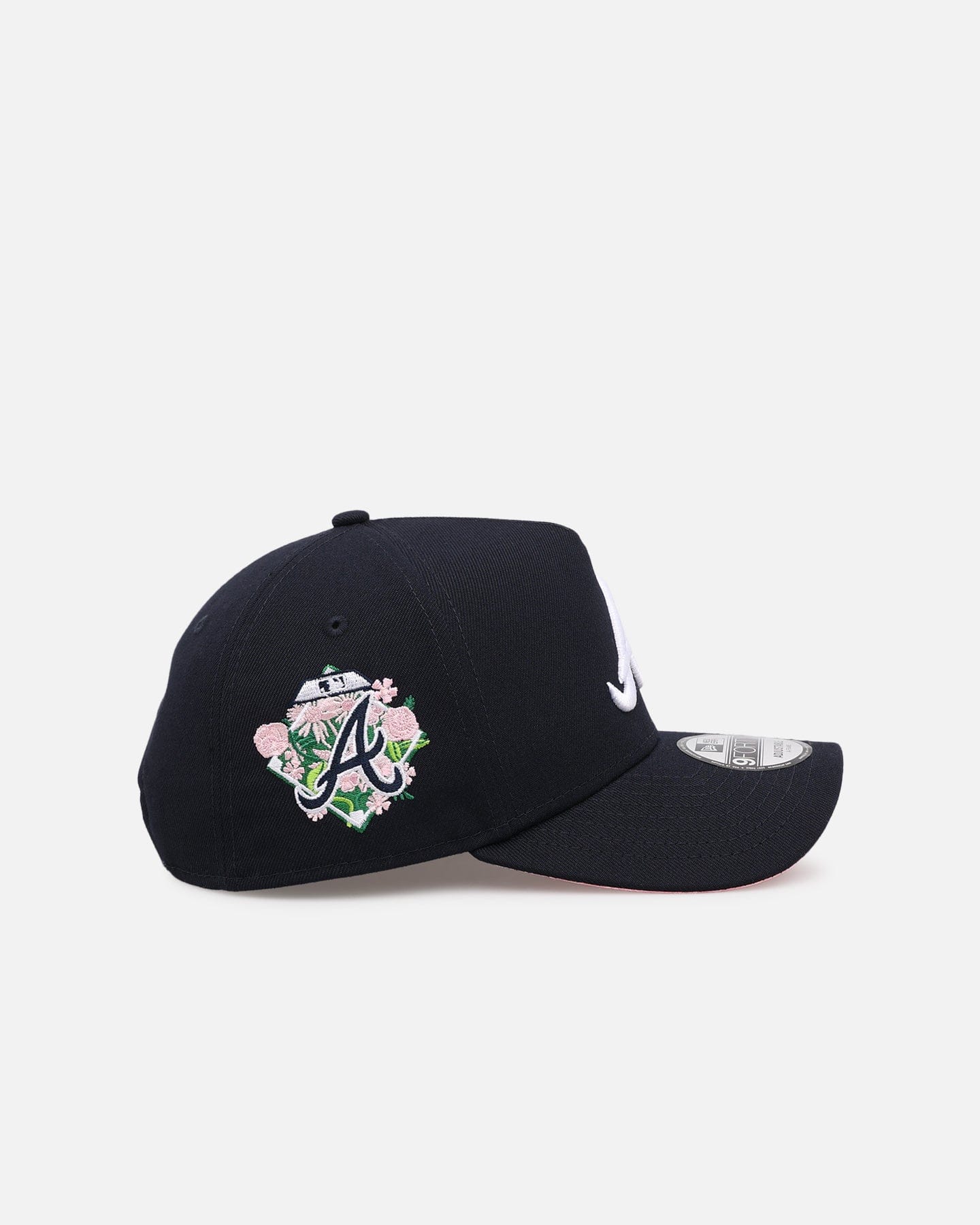 New Era Atlanta Braves Floral Side Patch 9FORTY A - Frame Snapback Official Team Color