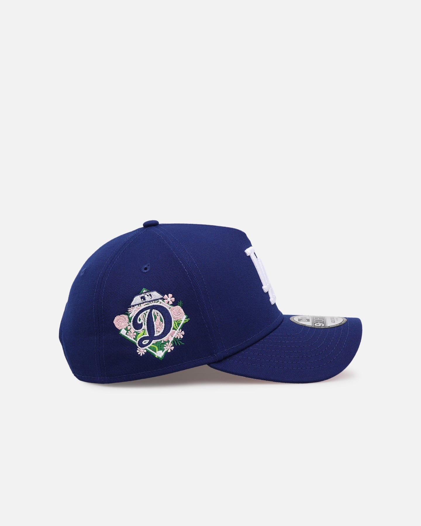 New Era Los Angeles Dodgers Floral Side Patch 9FORTY A - Frame Snapback Official Team Color