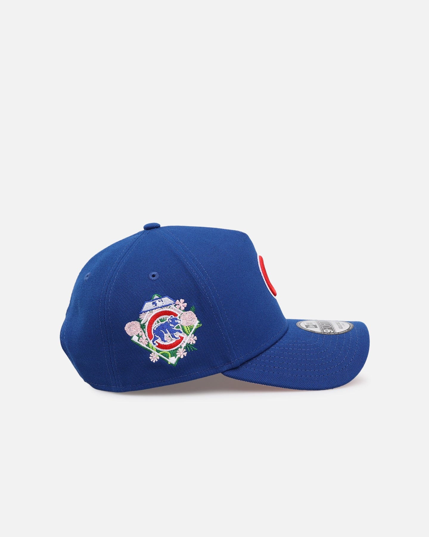 New Era Chicago Cubs Floral Side Patch 9FORTY A - Frame Snapback Official Team Color