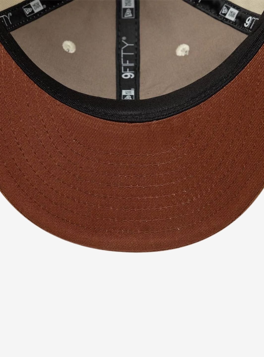 New Era Suede Cream & Brown Retro Crown 9FIFTY Adjustable Cap