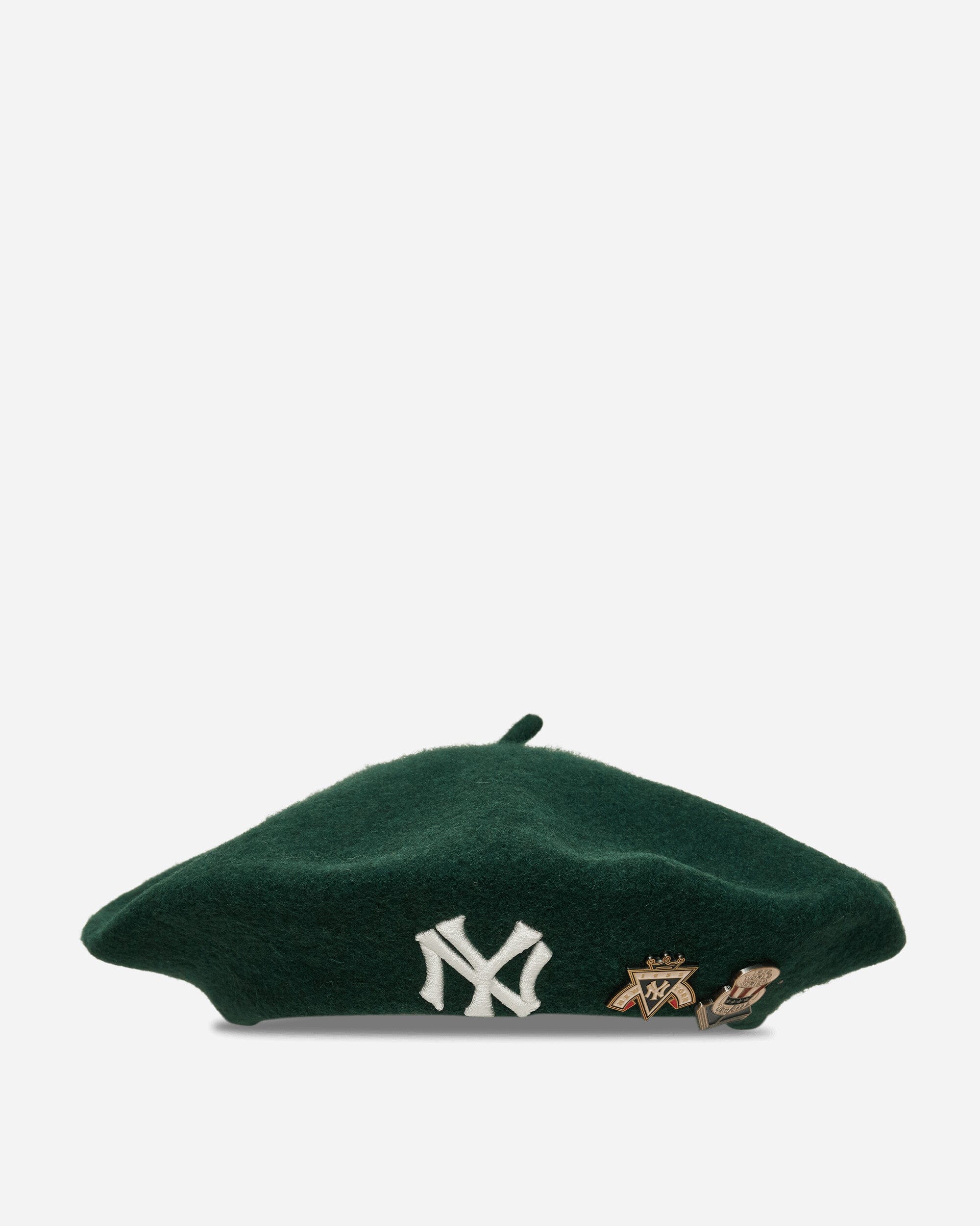 New Era New York Yankees MLB Cooperstown Pin Beret Dark Green