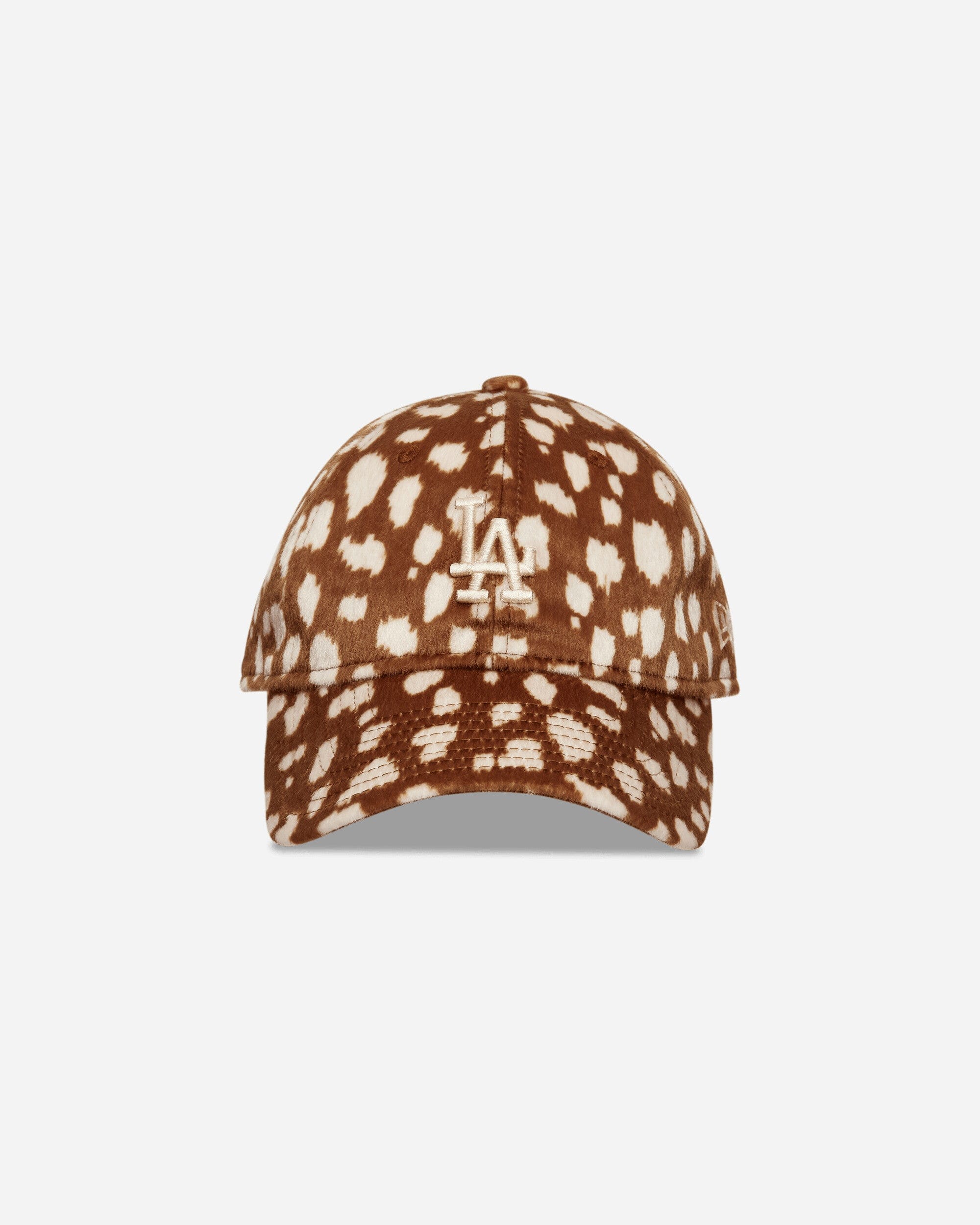 New Era LA Dodgers Animal Print 9TWENTY Adjustable Cap Dark Beige