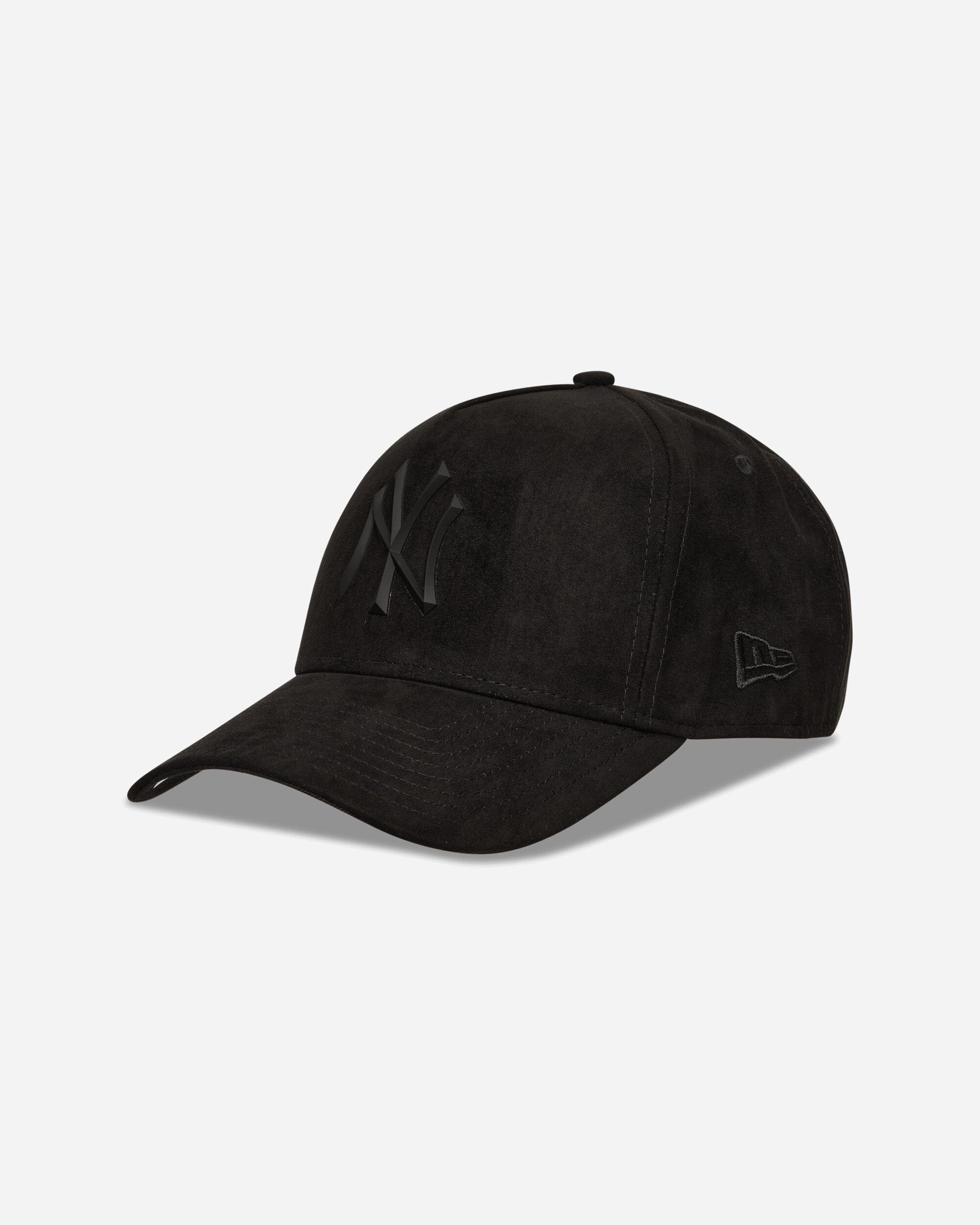 New Era New York Yankees Faux Suede 9FORTY E - Frame Cap Black