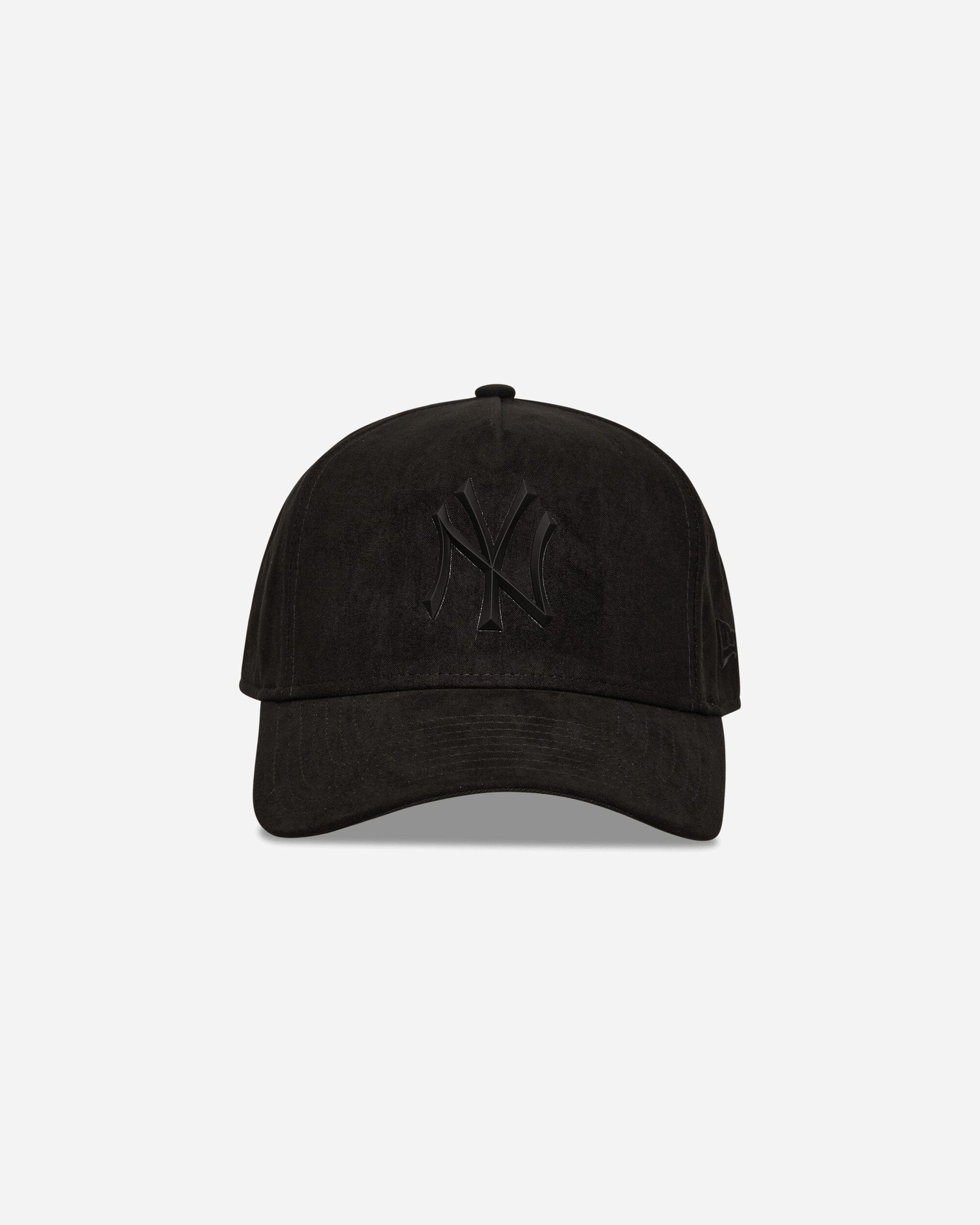New Era New York Yankees Faux Suede 9FORTY E - Frame Cap Black
