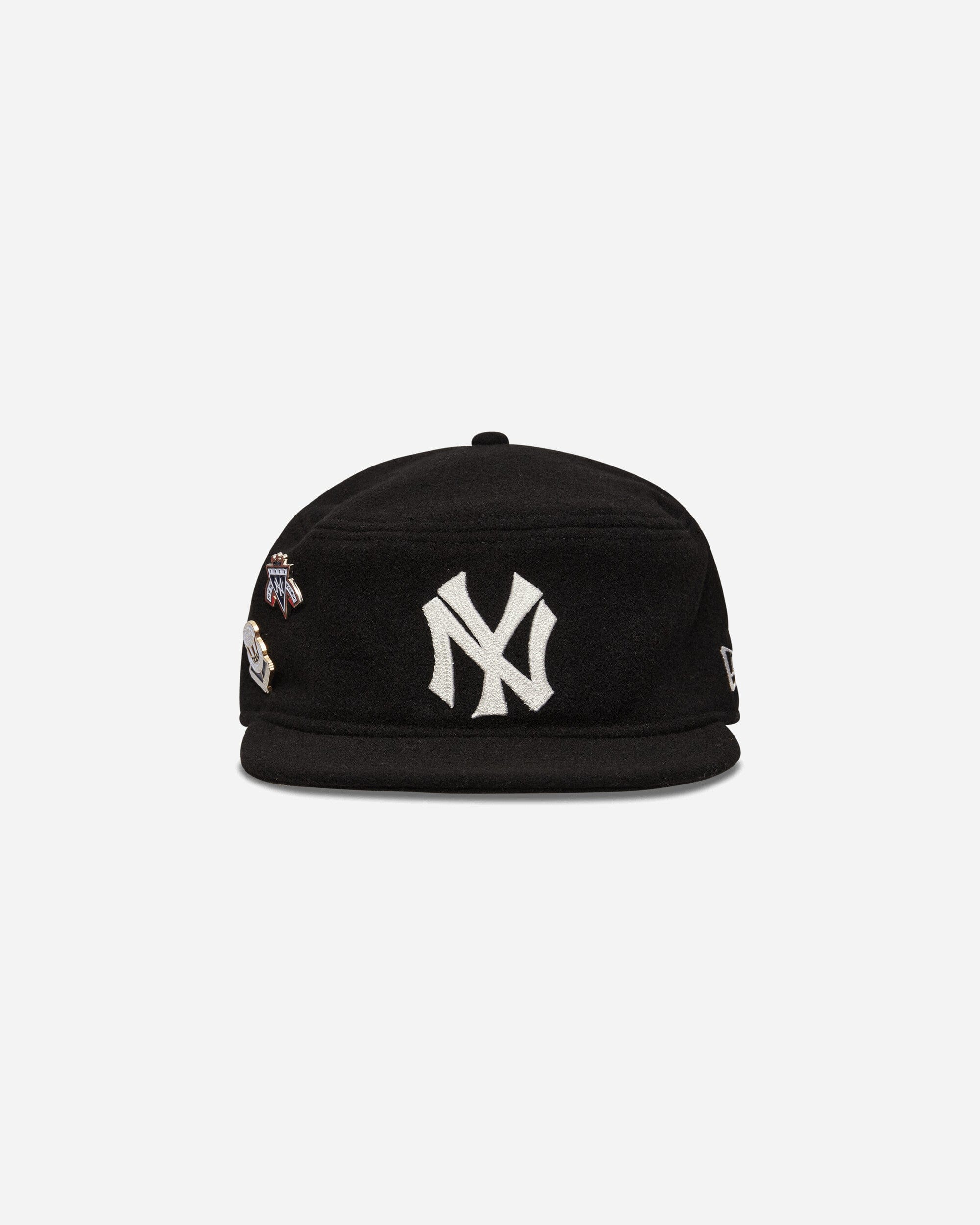 New Era New York Yankees MLB Cooperstown Pin Pillbox Adjustable Cap Black