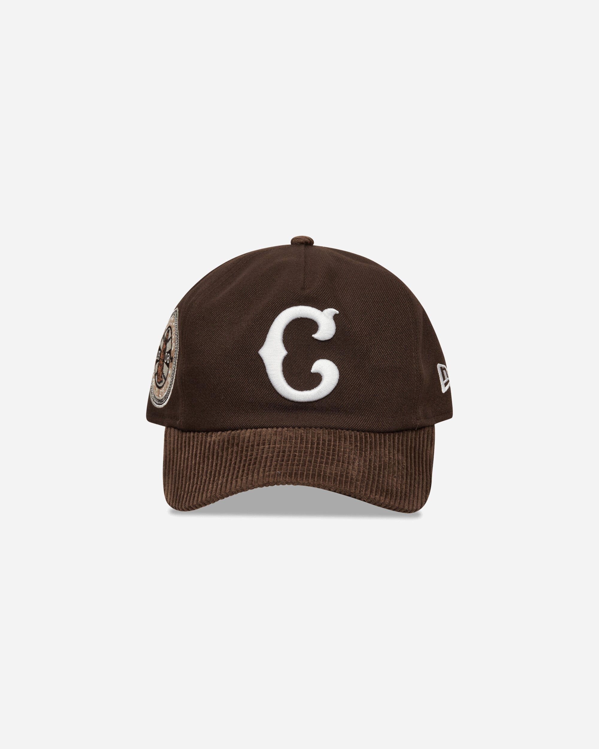 New Era Chicago Cubs MLB Cooperstown Cord 19TWENTY Adjustable Cap Dark Brown