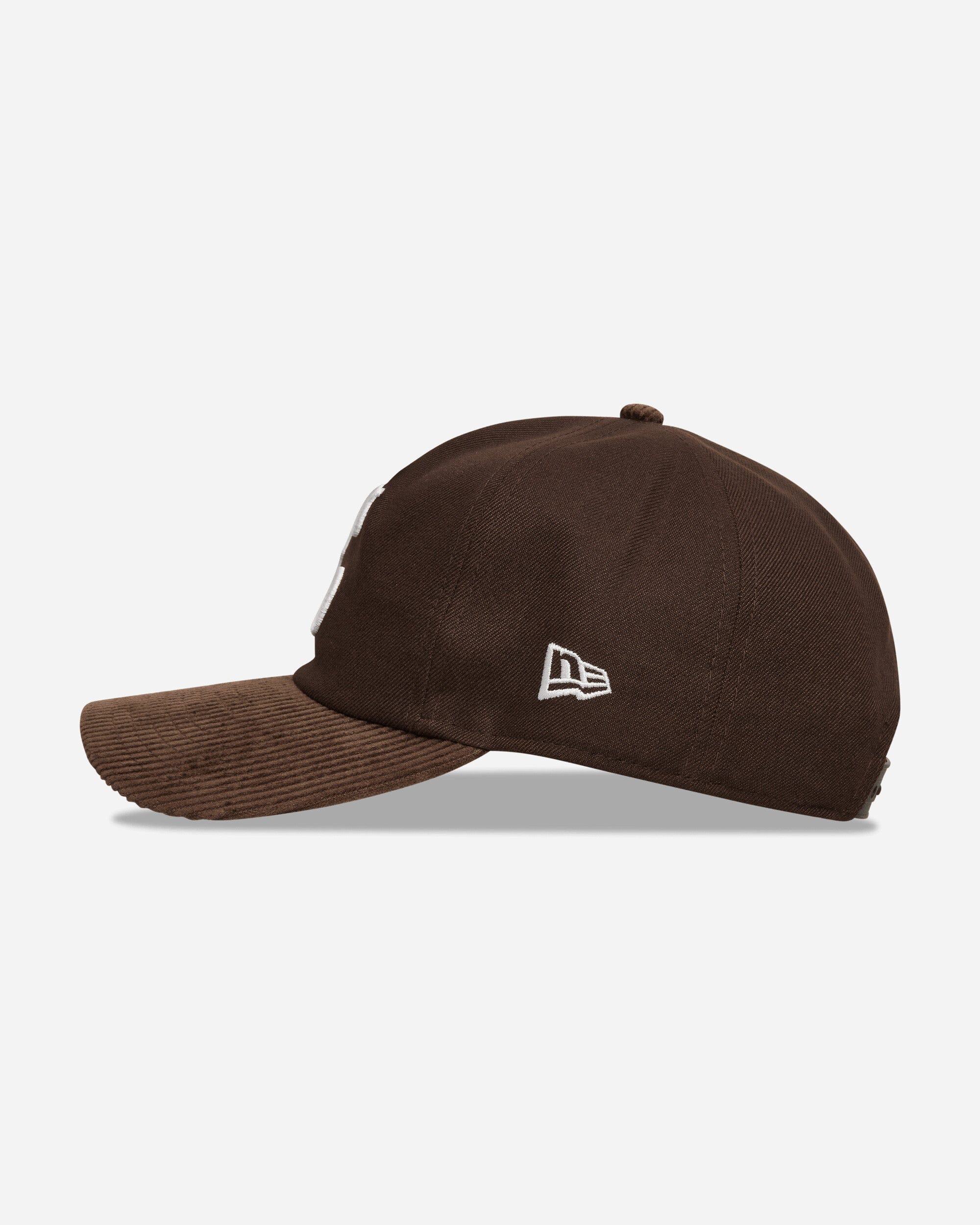 New Era Chicago Cubs MLB Cooperstown Cord 19TWENTY Adjustable Cap Dark Brown