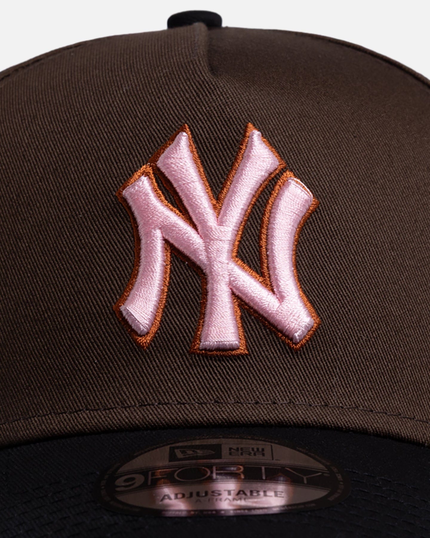 New Era New York Yankees 9Forty A - Frame Snapback Walnut