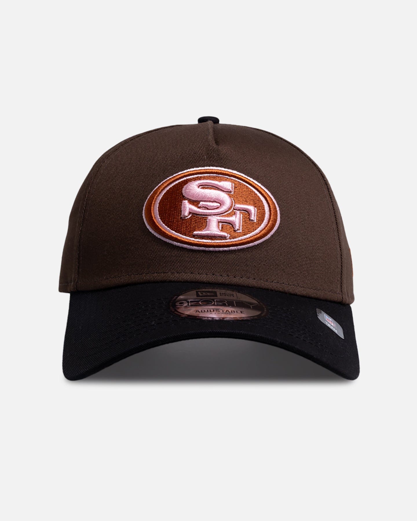 New Era San Francisco 49ers 9Forty A - Frame Snapback Walnut