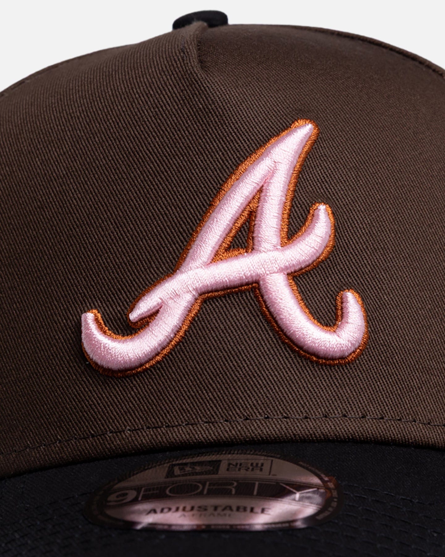 New Era Atlanta Braves 9Forty A - Frame Snapback Walnut