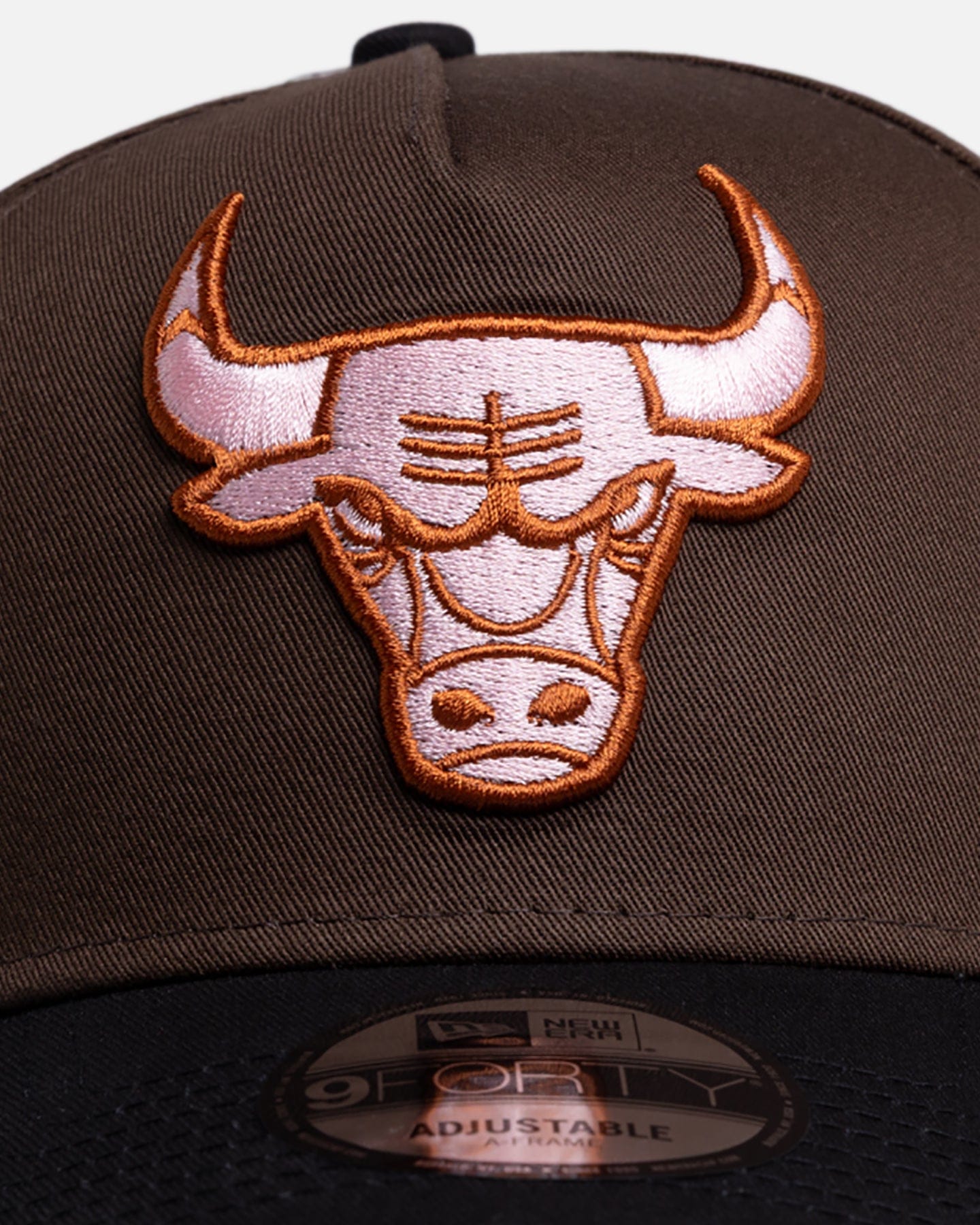 New Era Chicago Bulls 9Forty A - Frame Snapback Walnut