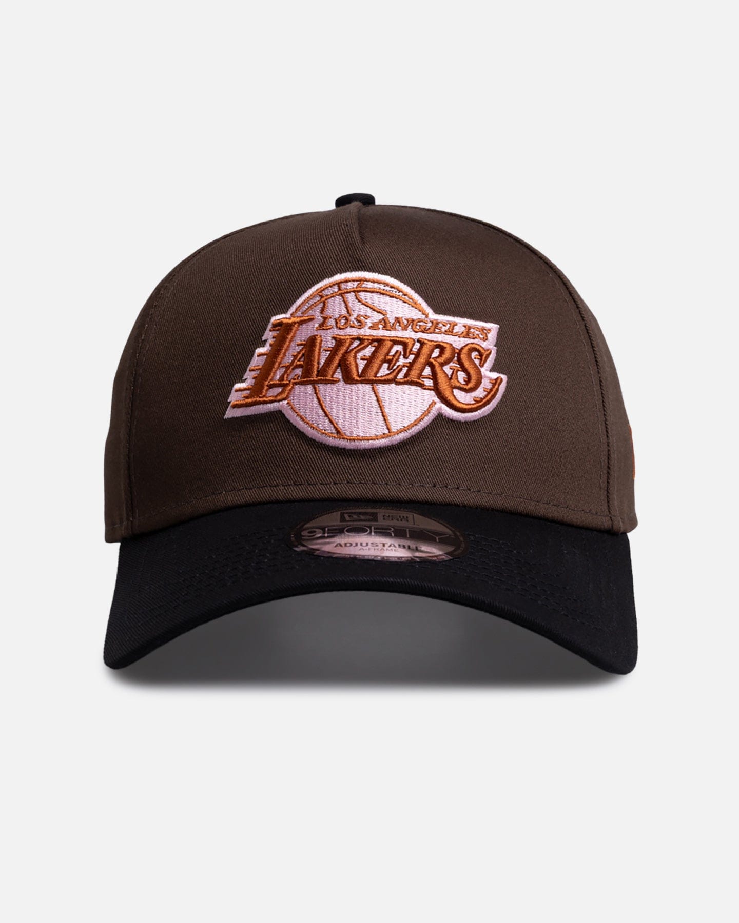 New Era Los Angeles Lakers 9Forty A - Frame Snapback Walnut