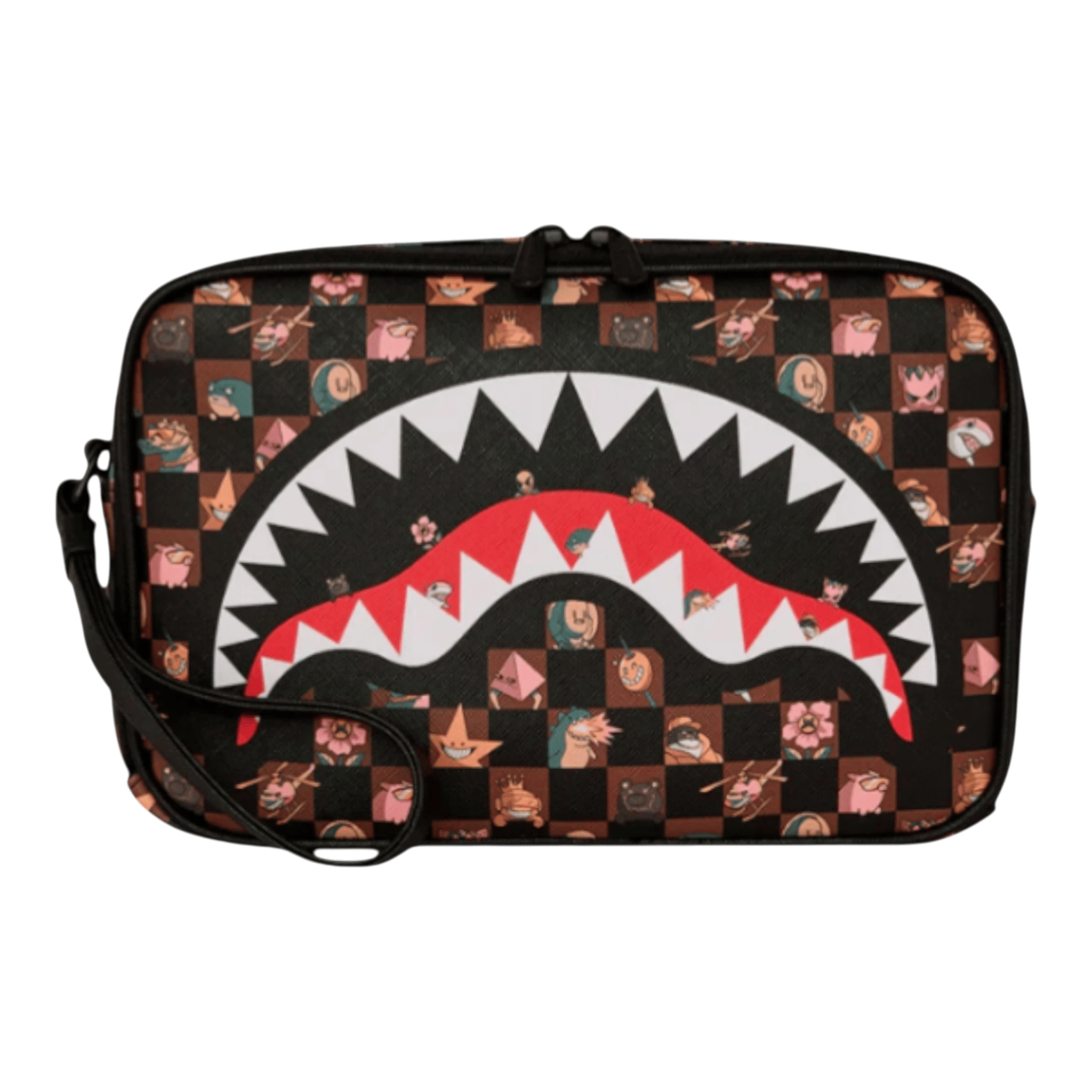Sprayground Peeking Characters Remix Toiletry Brick