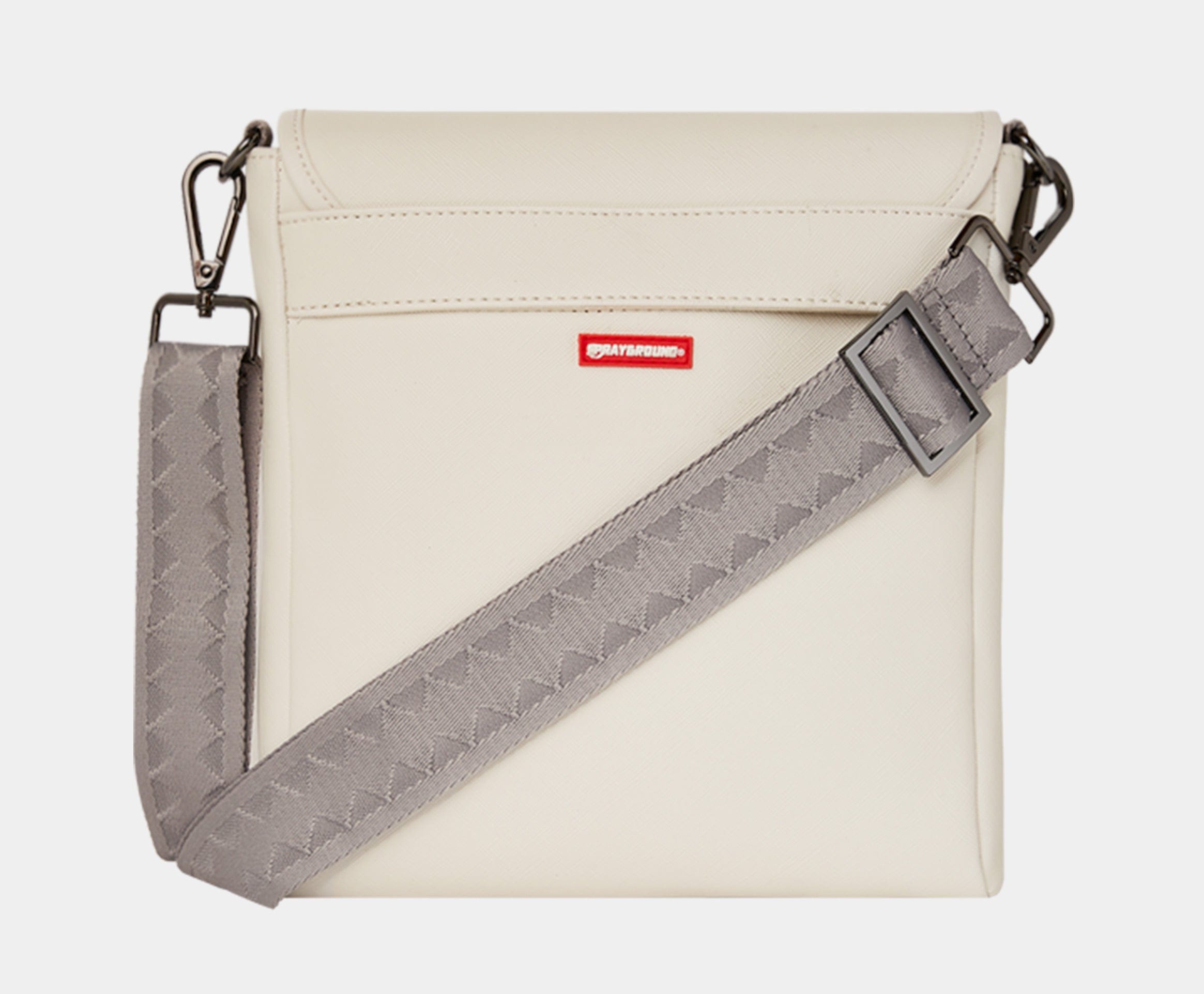 Sprayground Checkered Messenger Sling Mens Bag (Cream/Grey)