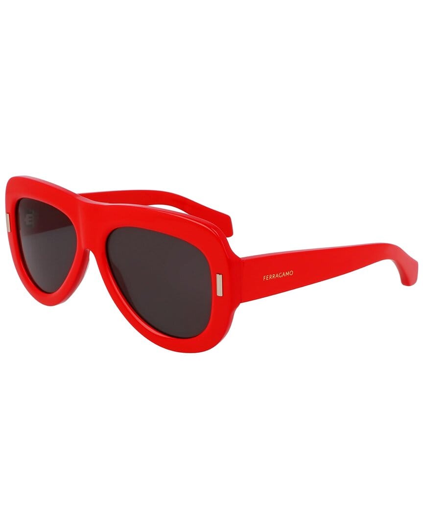 Ferragamo Women's Classic Logo 57 mm Sunglasses