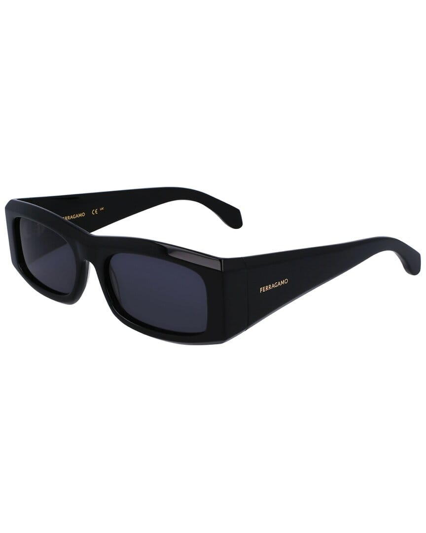 Ferragamo Men's Logo 57 mm Sunglasses