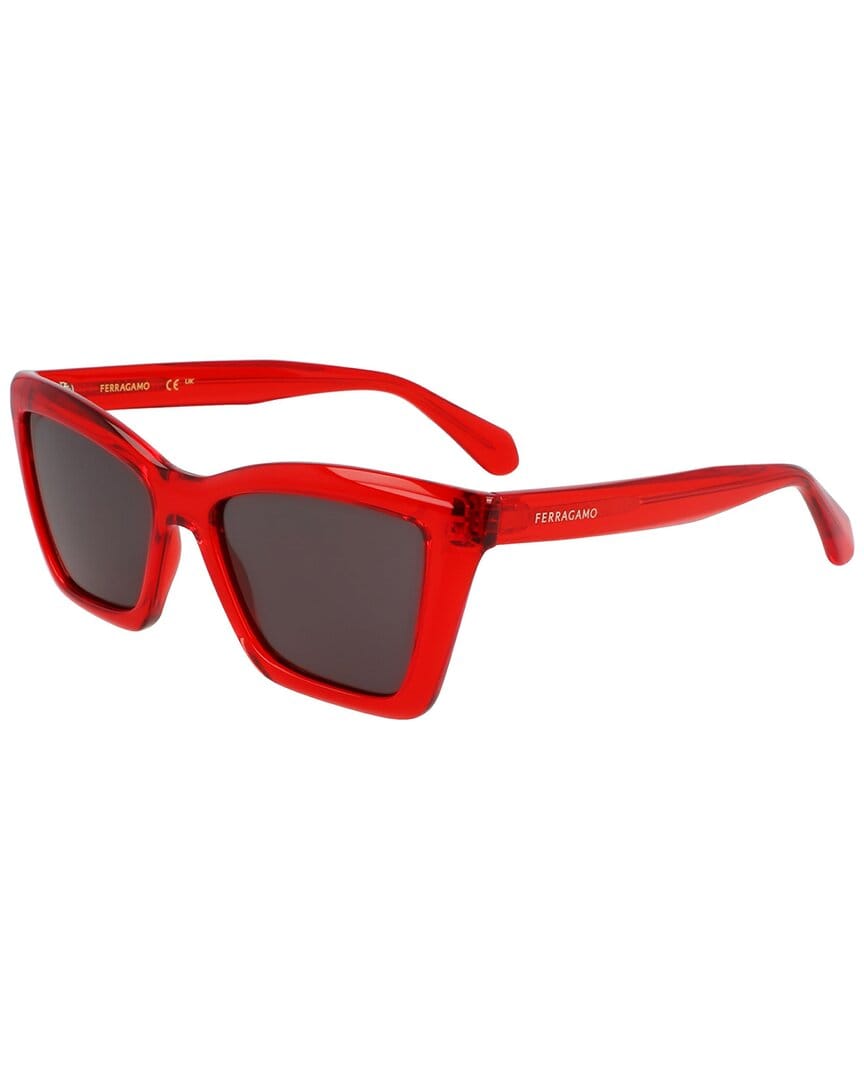 Ferragamo Women's Logo 53 mm Sunglasses