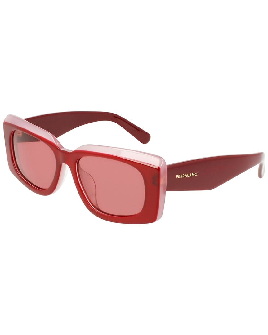 Ferragamo Women's Classic Logo 56 mm Sunglasses