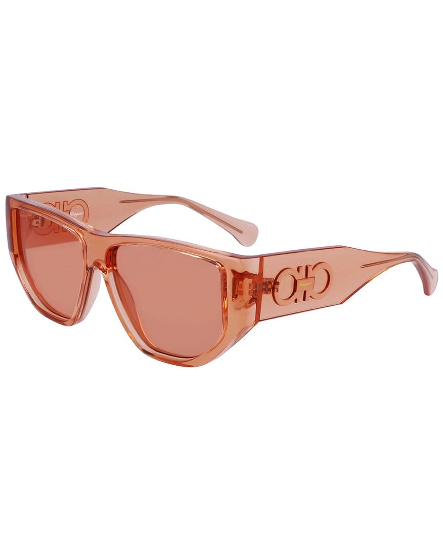 Ferragamo Unisex Gancini 56 mm Sunglasses