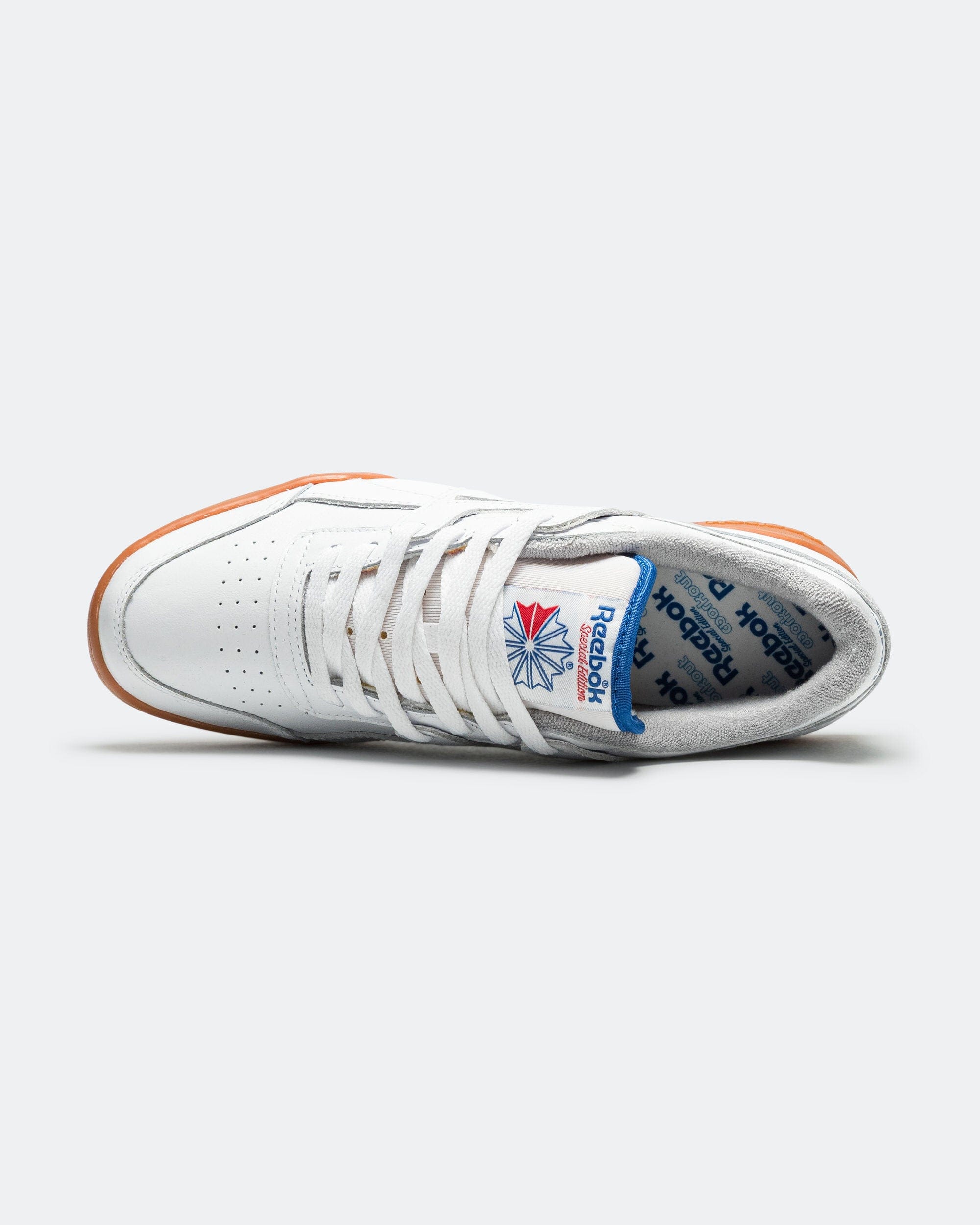 Reebok Workout Plus - White/Vector Blue - Gum