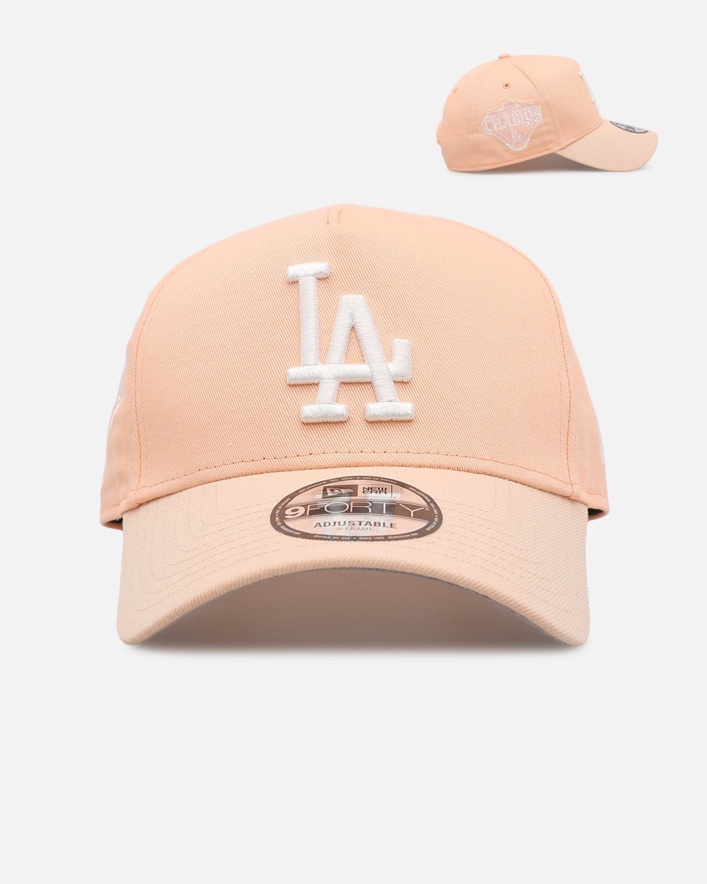 New Era Los Angeles Dodgers Peaches 9FORTY A - Frame Snapback Peach
