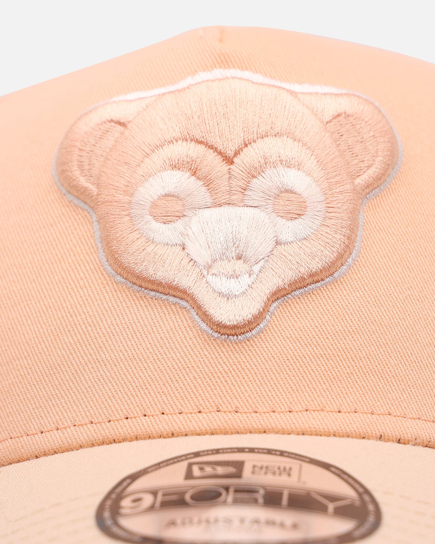 New Era Chicago Cubs Peaches 9FORTY A - Frame Snapback Peach