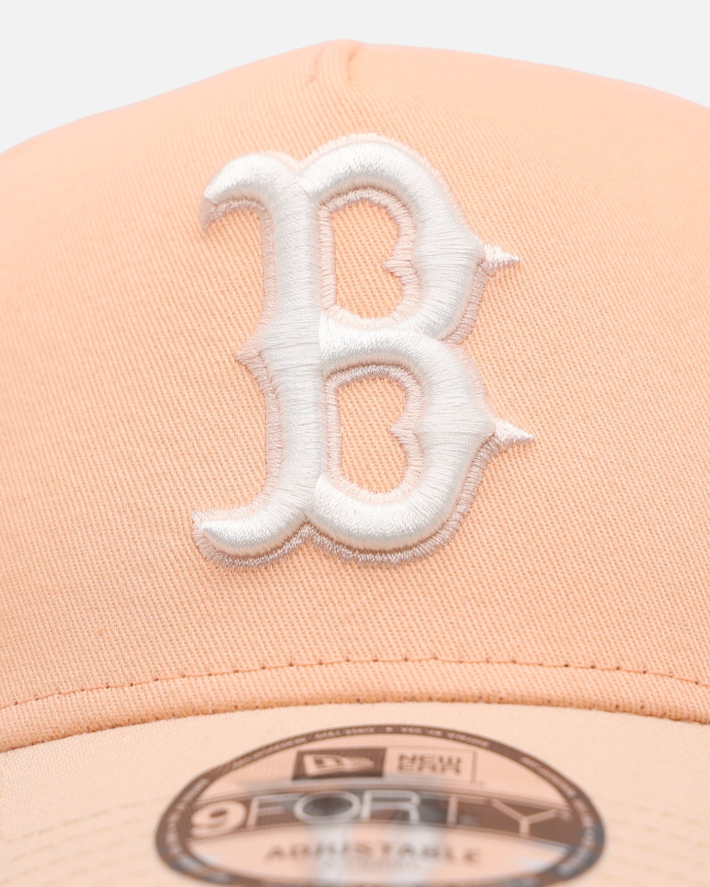 New Era Boston Red Sox Peaches 9FORTY A - Frame Snapback Peach