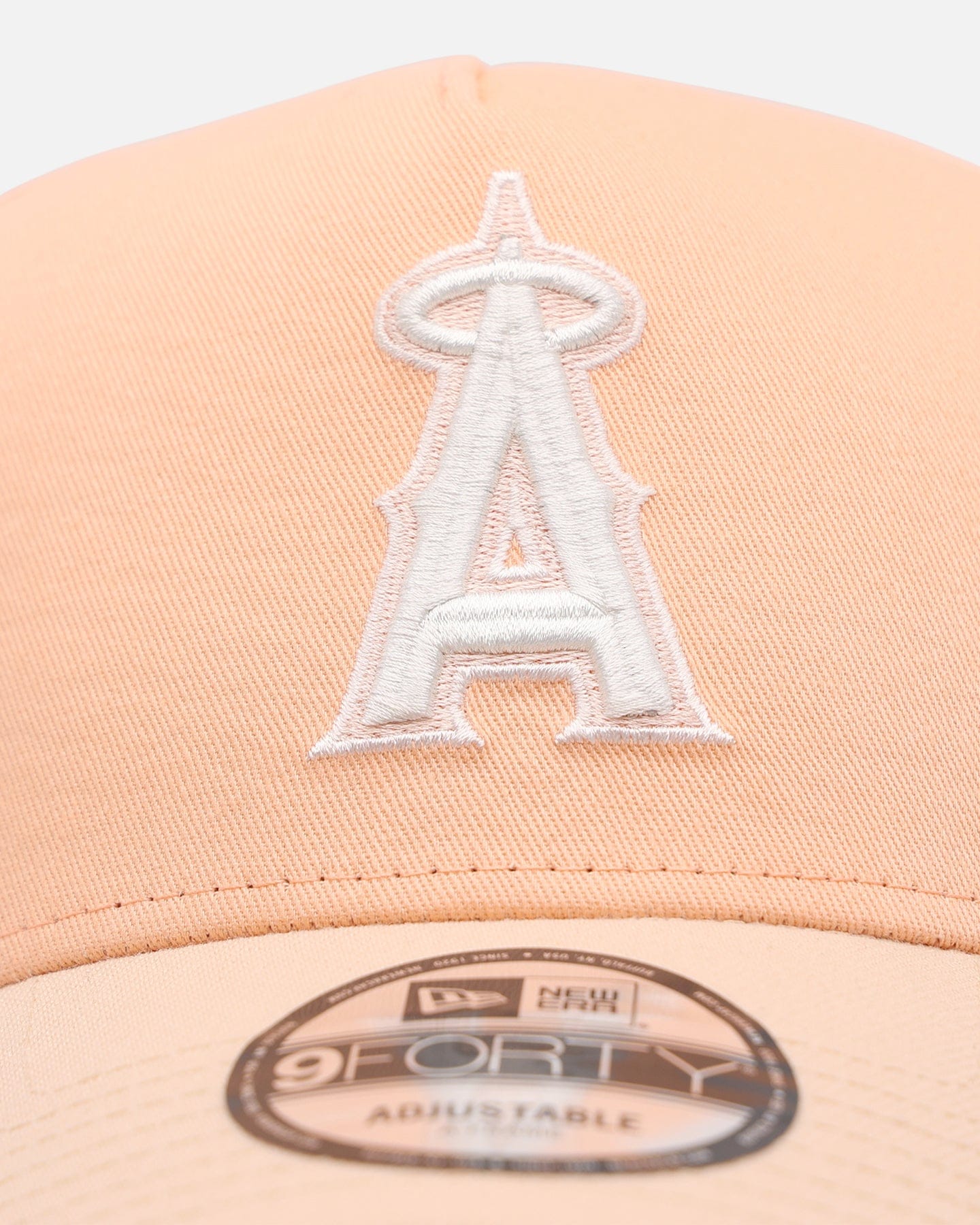 New Era Los Angeles Angels Peaches 9FORTY A - Frame Snapback Peach