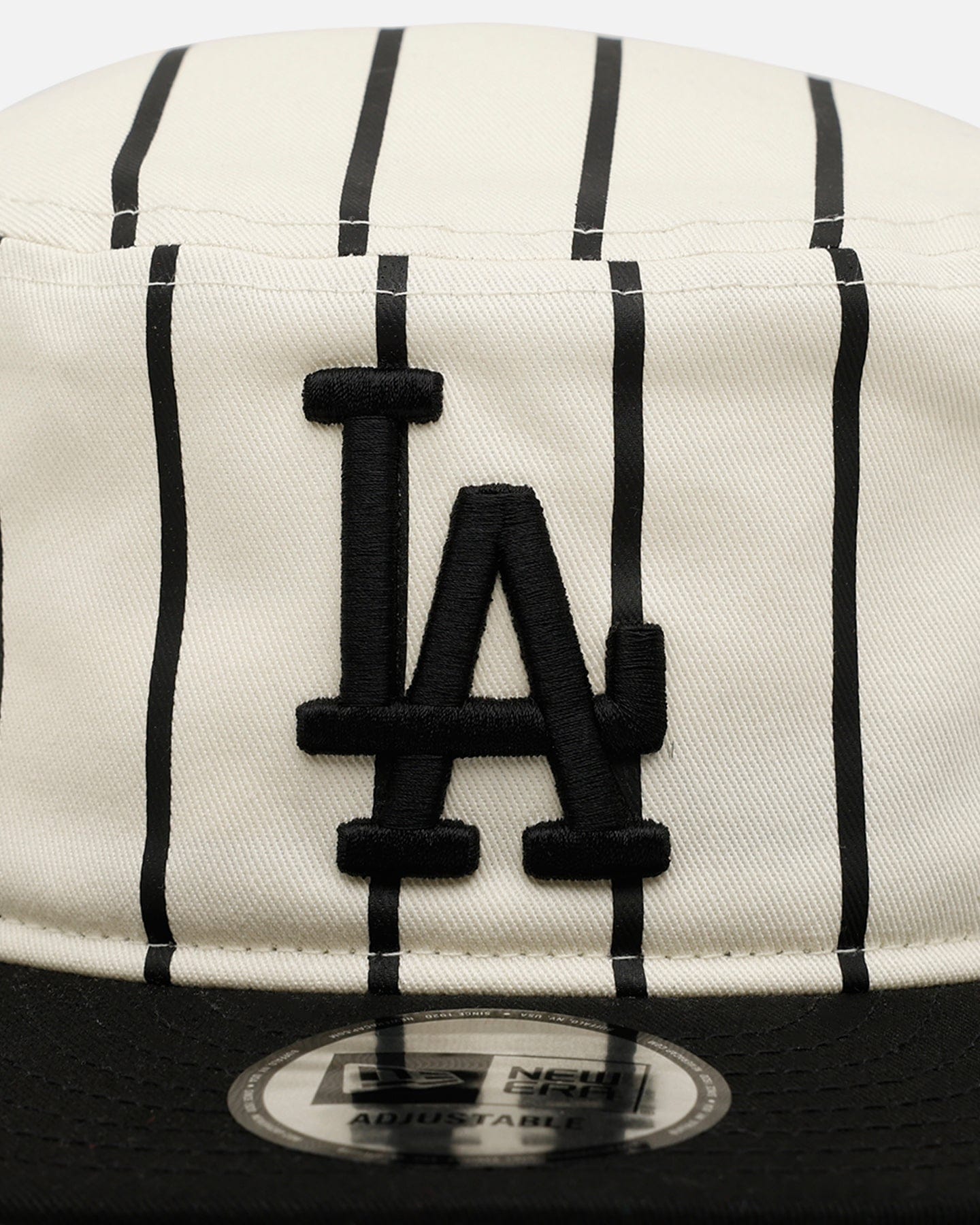 New Era Los Angeles Dodgers Pinstripe Painter Snapback Chrome/Black
