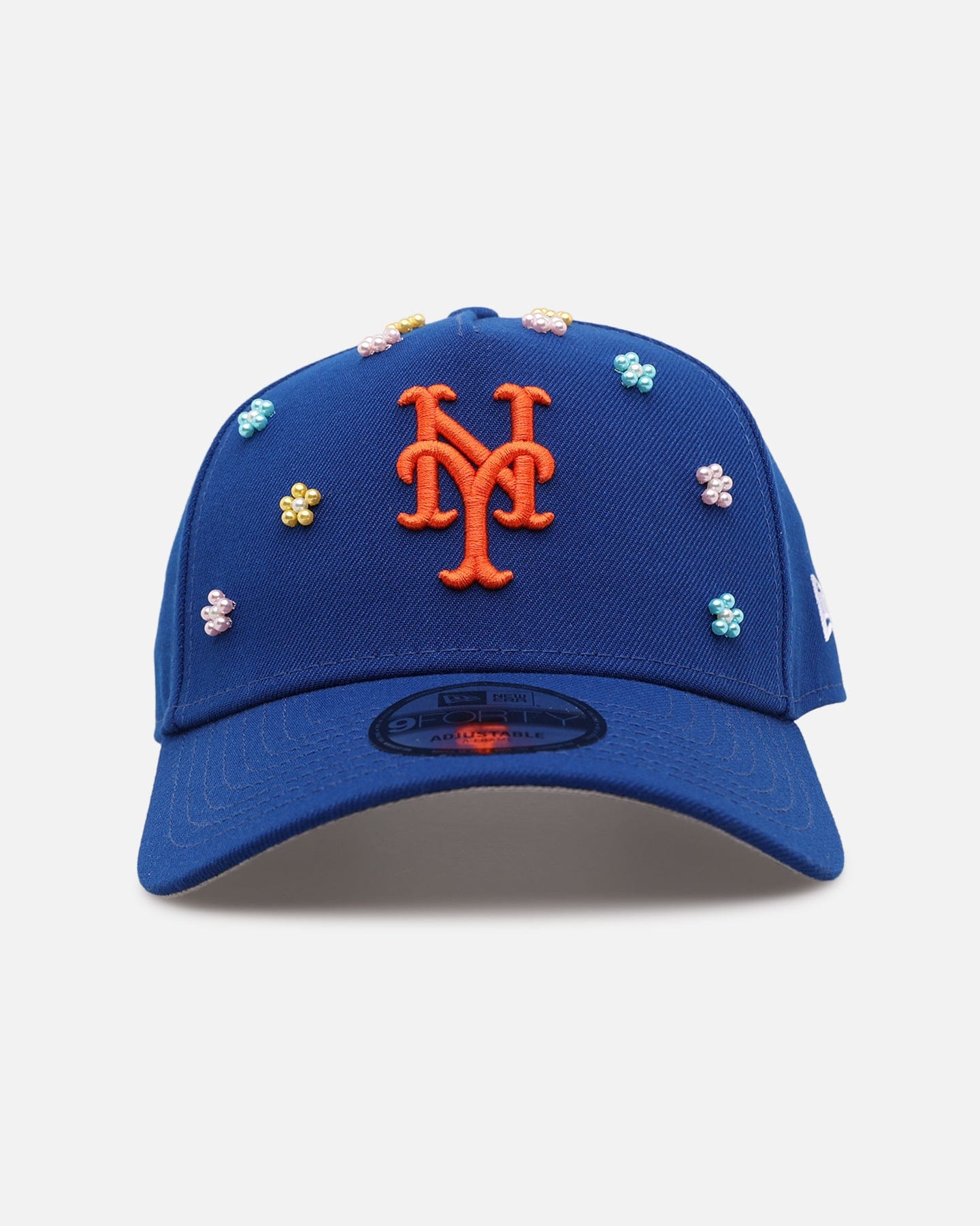 New Era New York Mets Summer Flowers 2.0 9FORTY A - Frame Snapback Official Team Color