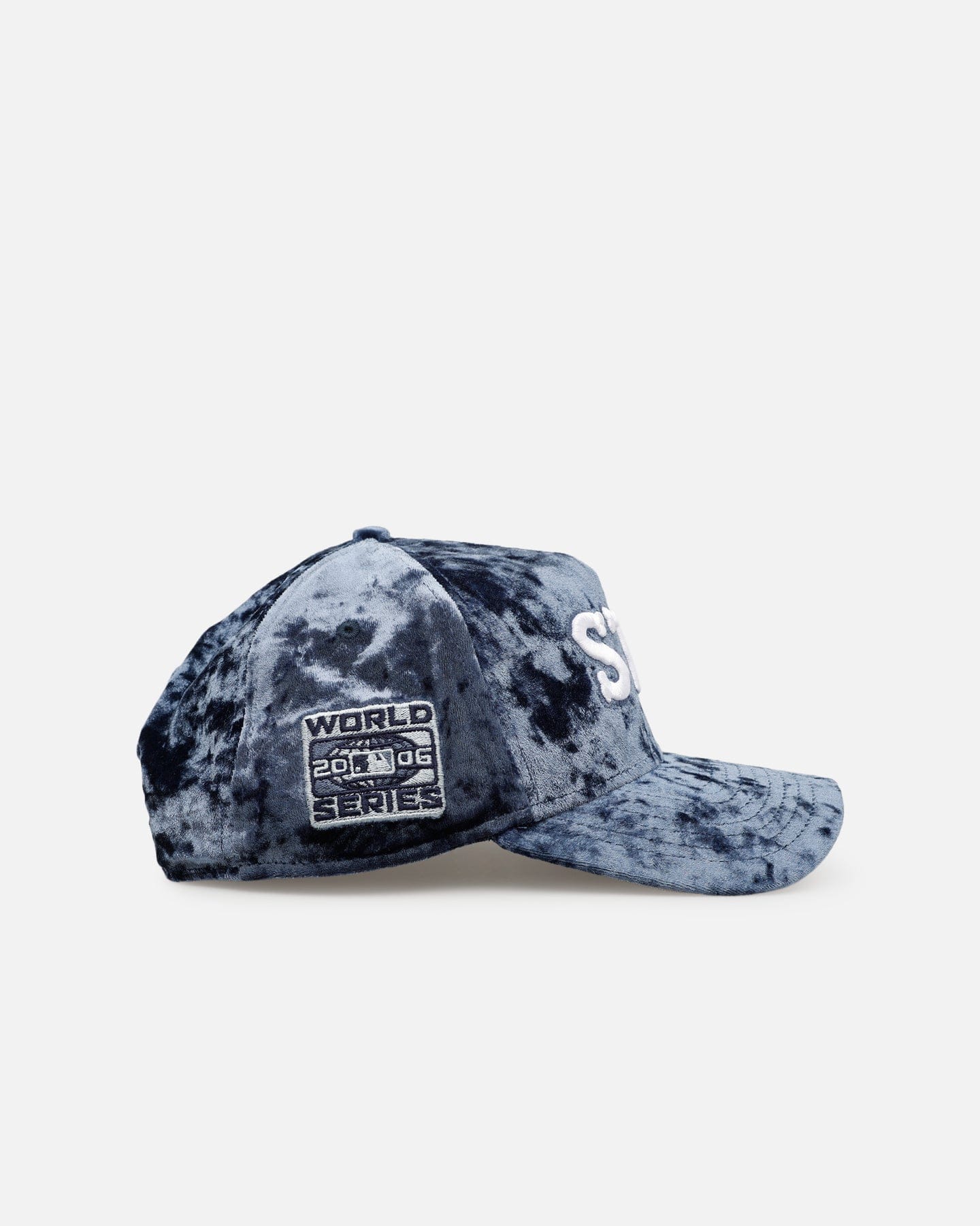 New Era St. Louis Cardinals Crushed Blue Velvet 9FORTY A - Frame Snapback Blue