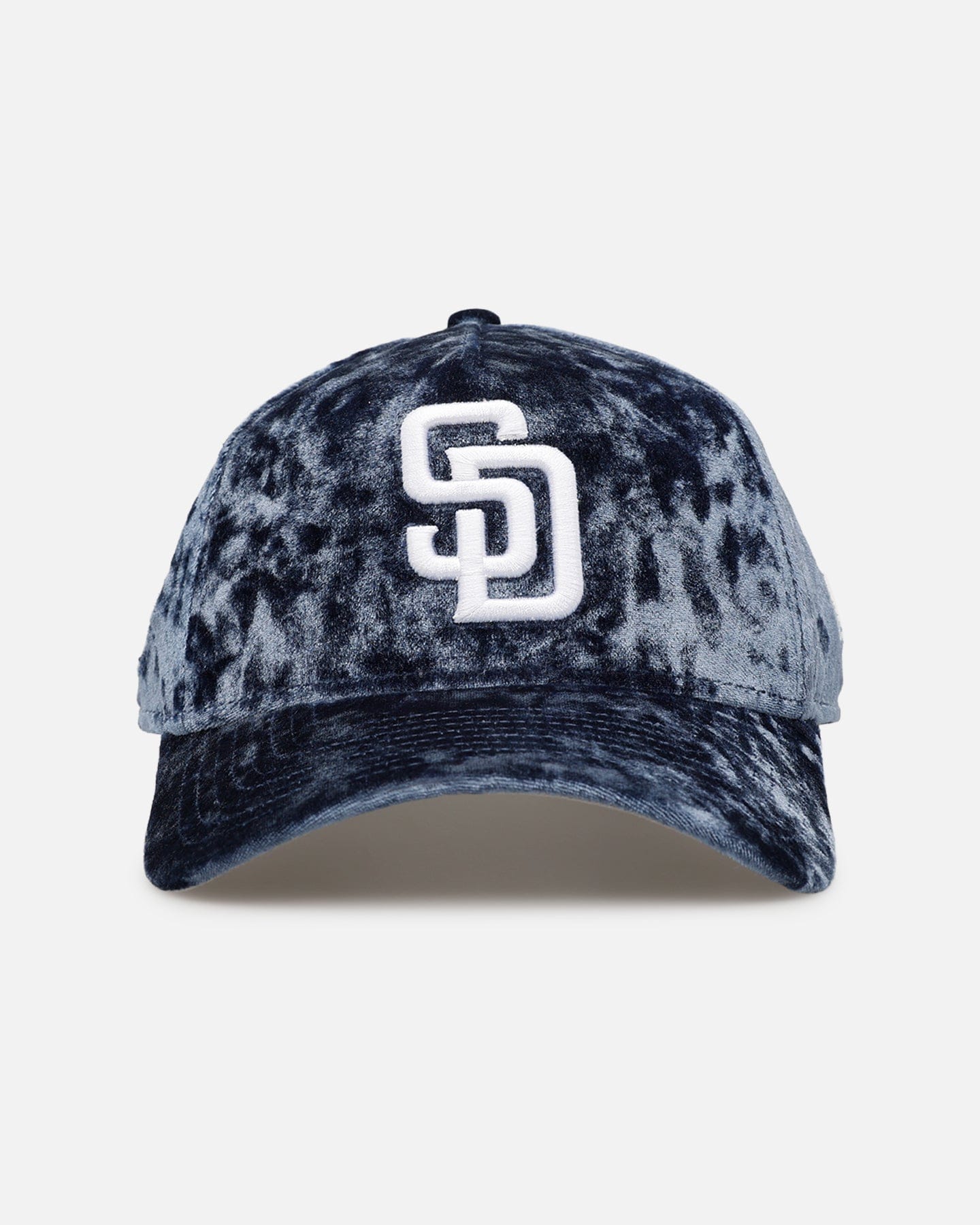 New Era San Diego Padres Crushed Blue Velvet 9FORTY A - Frame Snapback Blue