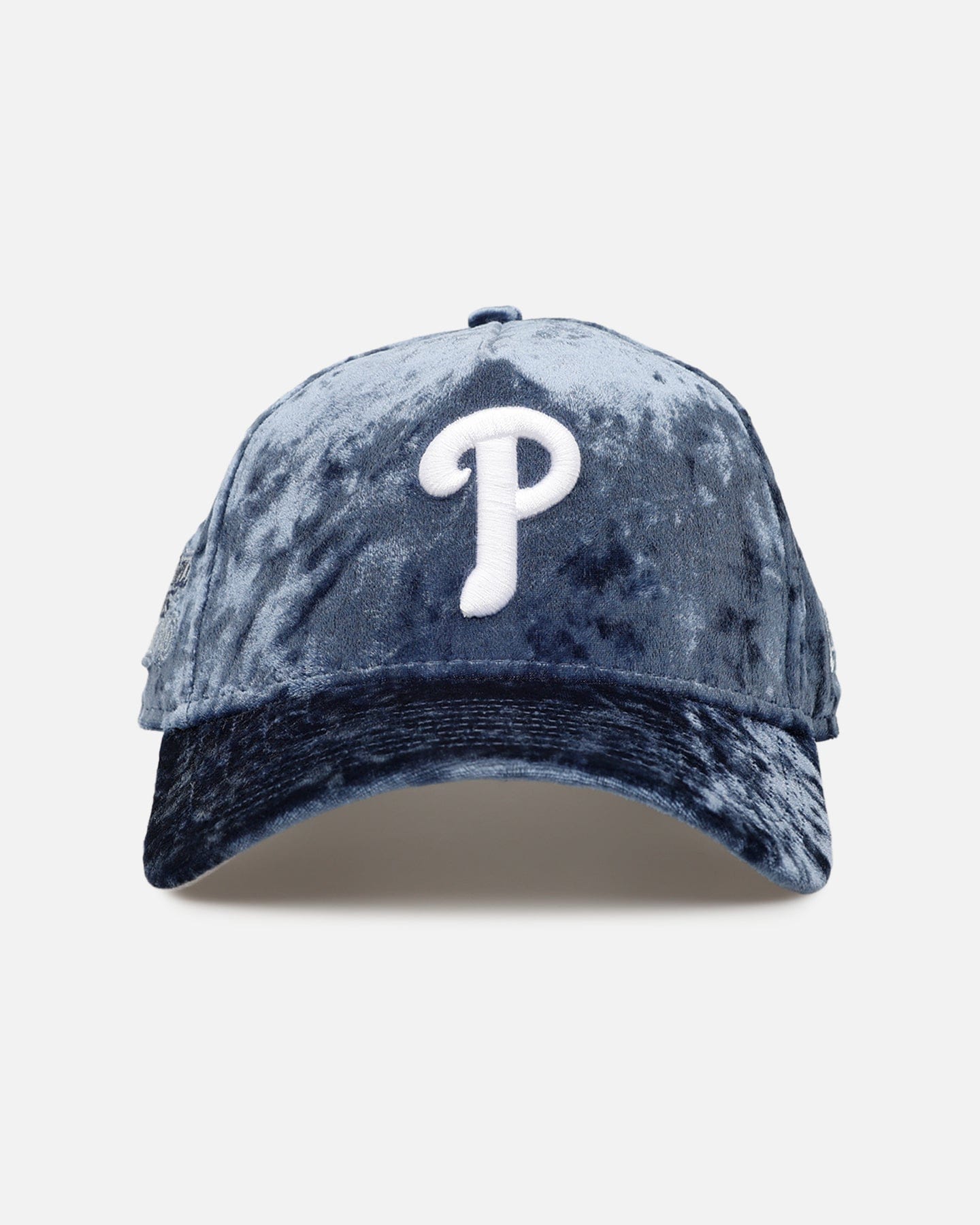 New Era Philadelphia Phillies Crushed Blue Velvet 9FORTY A - Frame Snapback Blue