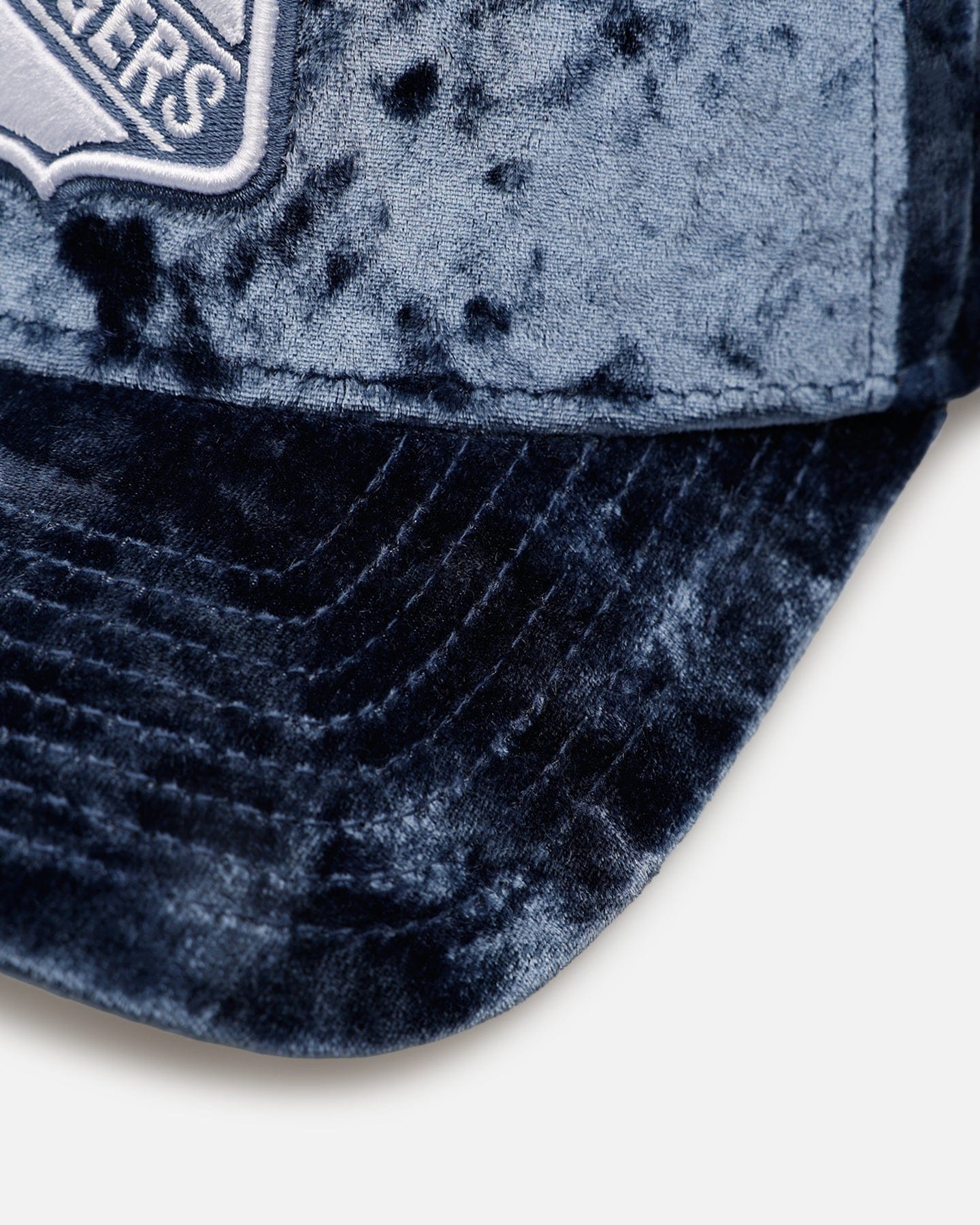 New Era New York Rangers Crushed Blue Velvet 9FORTY A - Frame Snapback Blue