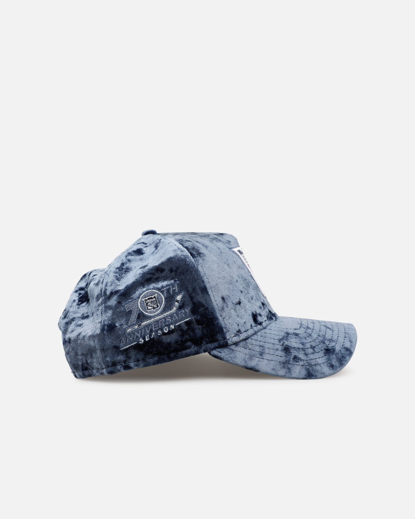 New Era New York Rangers Crushed Blue Velvet 9FORTY A - Frame Snapback Blue