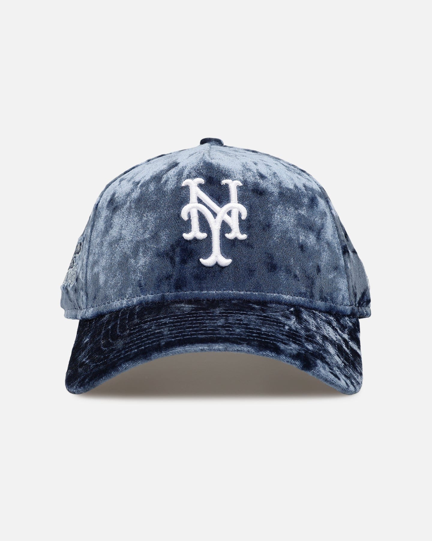 New Era New York Mets Crushed Blue Velvet 9FORTY A - Frame Snapback Blue