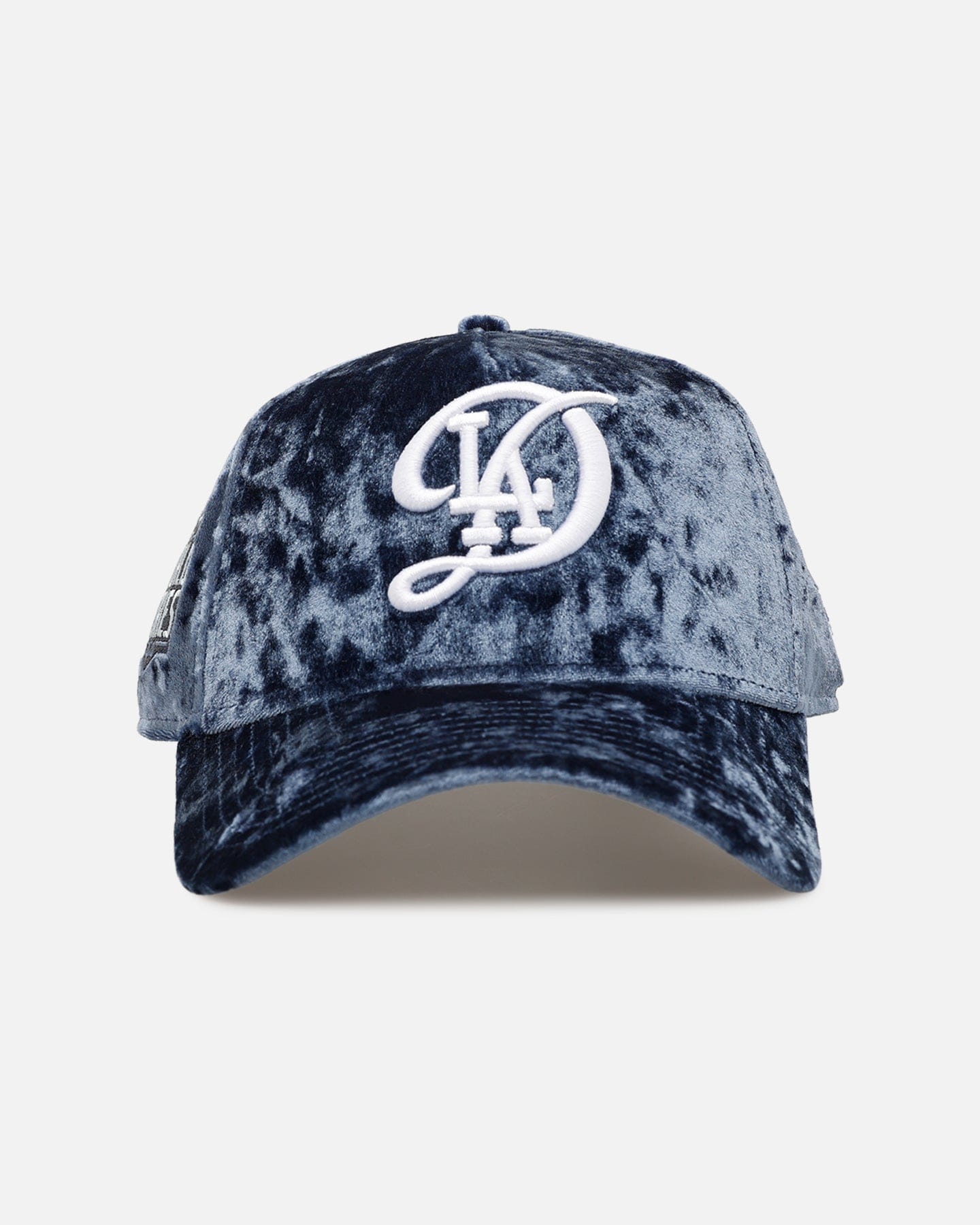 New Era Los Angeles Dodgers Crushed Blue Velvet 9FORTY A - Frame Snapback Blue