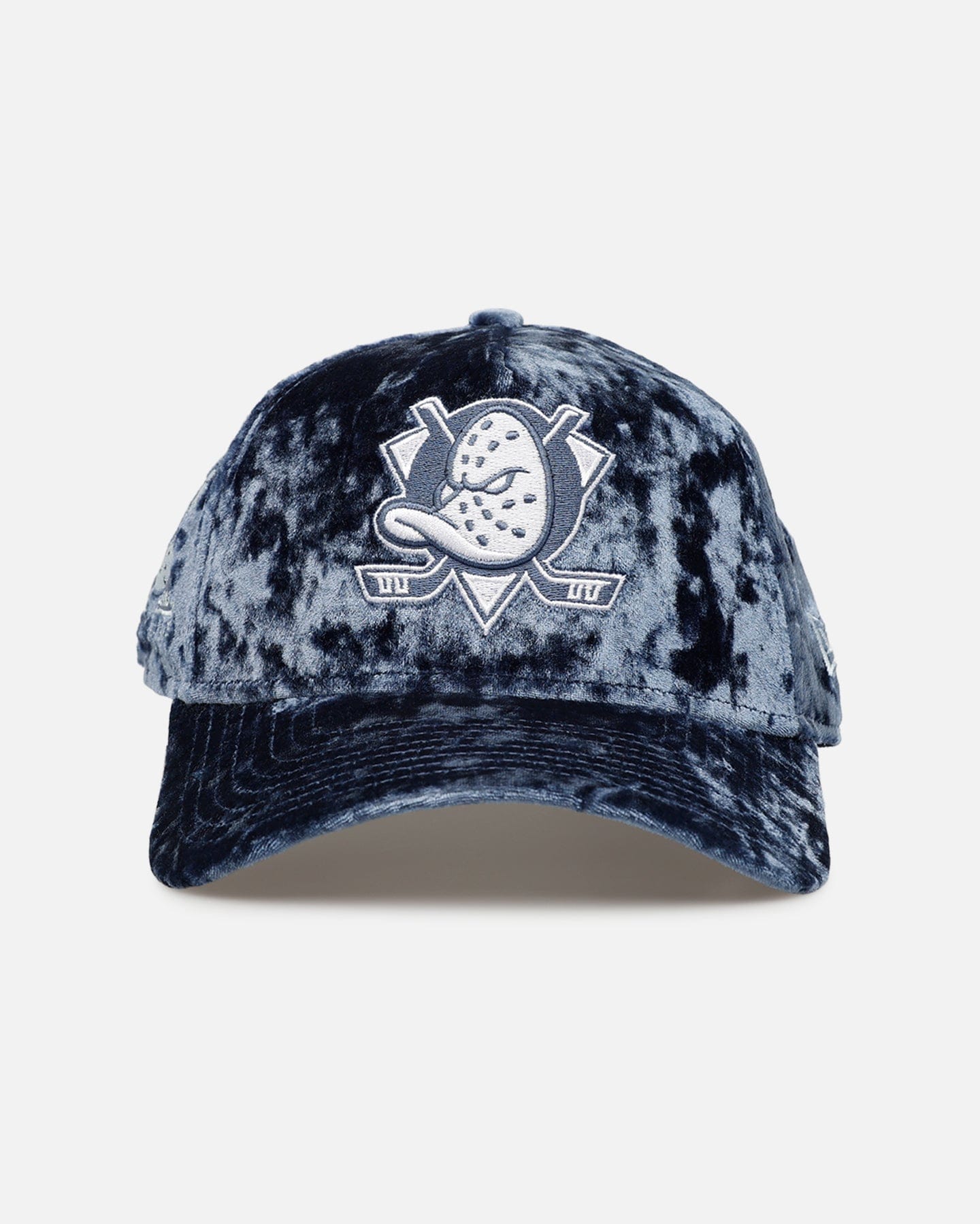New Era Anaheim Ducks Crushed Blue Velvet 9FORTY A - Frame Snapback Blue