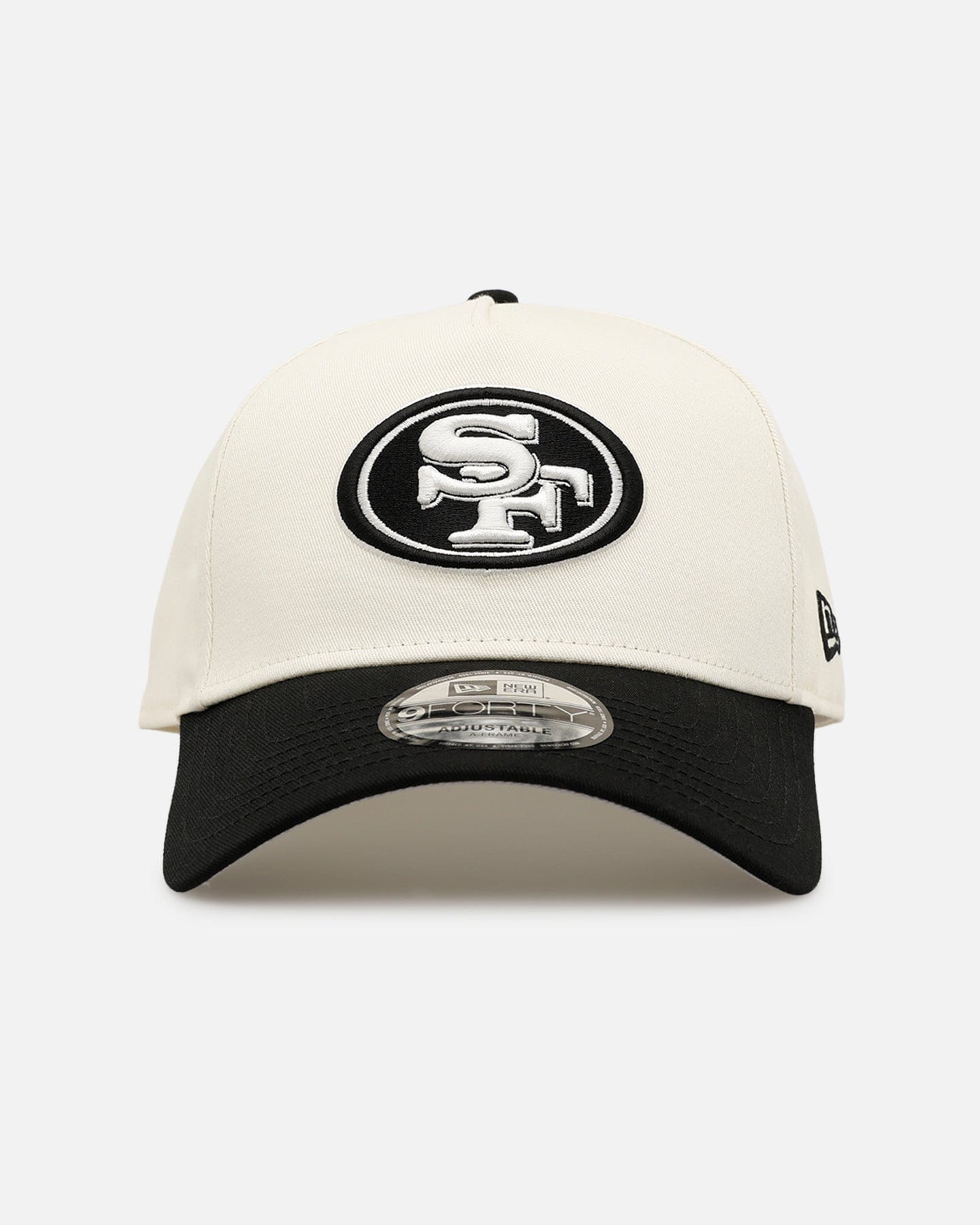 New Era San Francisco 49ers Easy Chrome Black 9FORTY A - Frame Snapback Chrome/Black