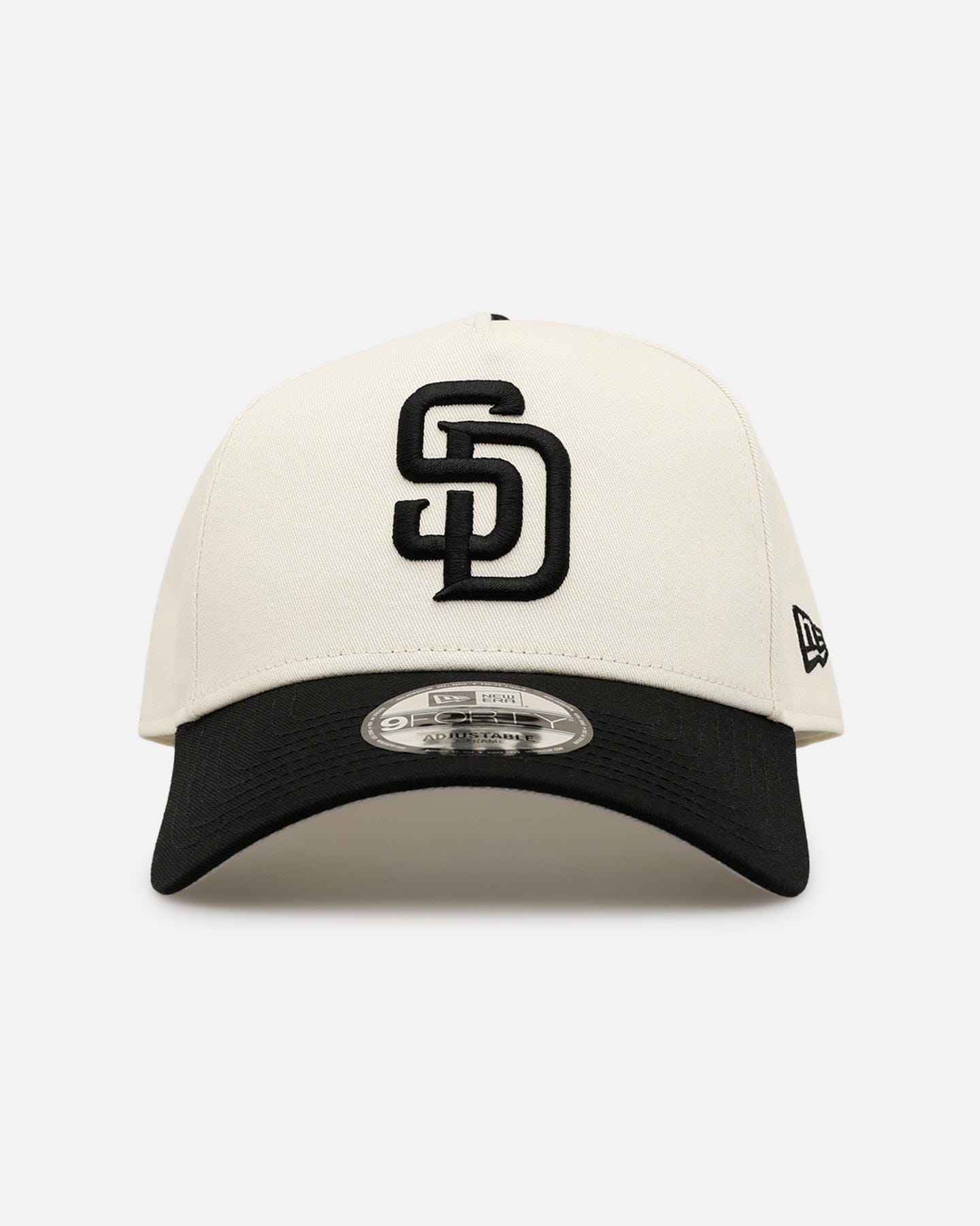 New Era San Diego Padres Easy Chrome Black 9FORTY A - Frame Snapback Chrome/Black